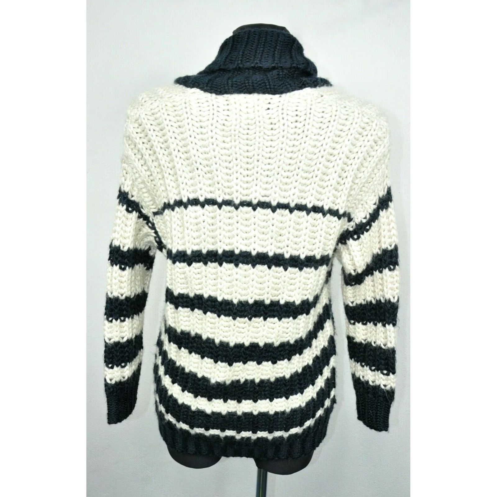 Jean Paul Gaultier Jean Paul Gaultier LINDEX Wool Cardigan Sweater XS Women Multicolor Knit 80% Acrylic 20% Wool V-Neck Long Sleeve Casual Size XS / US 0-2 / IT 36-38 - 3 Thumbnail