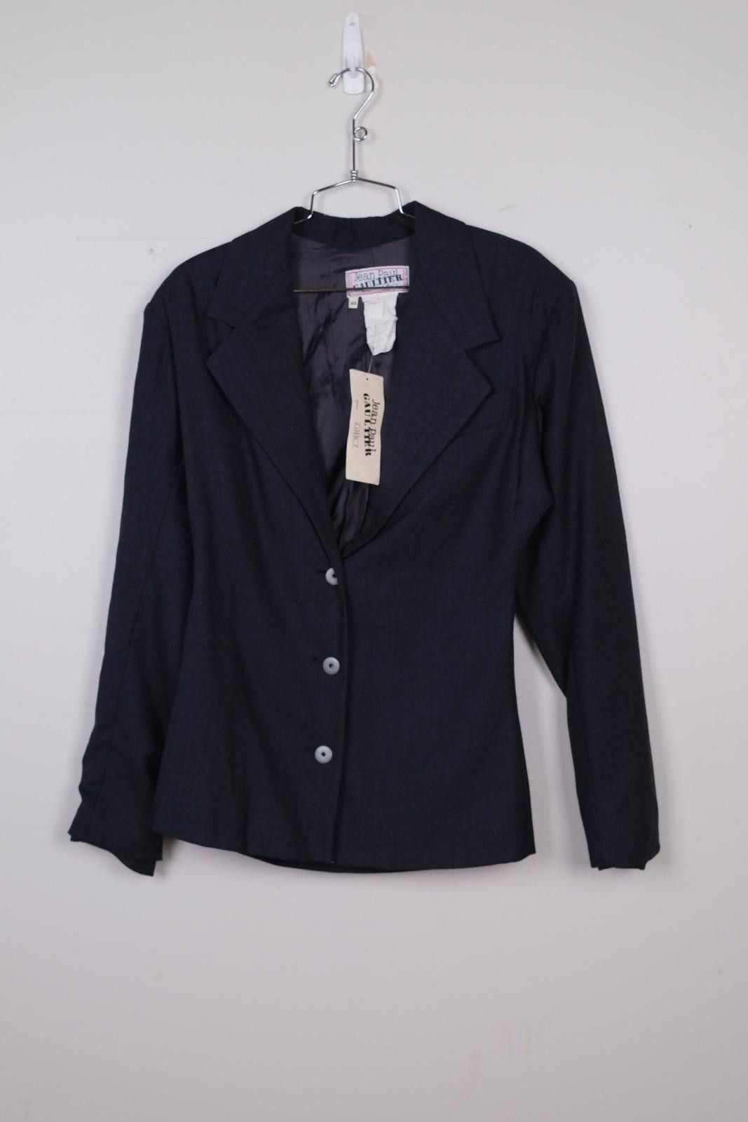 Jean Paul Gaultier 90's Jean Paul Gaultier pour GIBO Tailored Wool Blazer Size L / US 10 / IT 46 - 1 Thumbnail