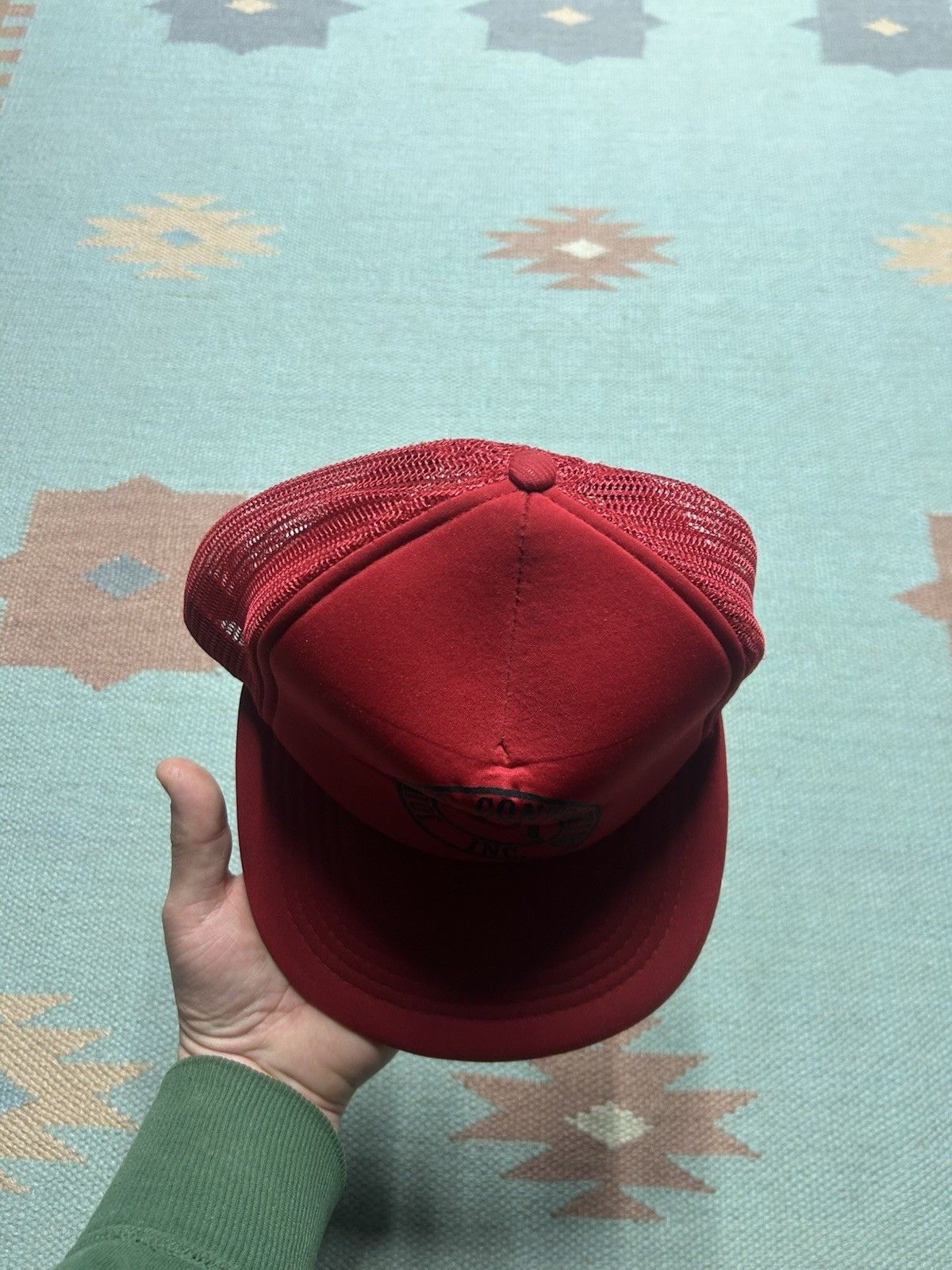 Vintage Vtg trucker hat mesh Johnston contracting inc JCI Michigan Size ONE SIZE - 3 Thumbnail