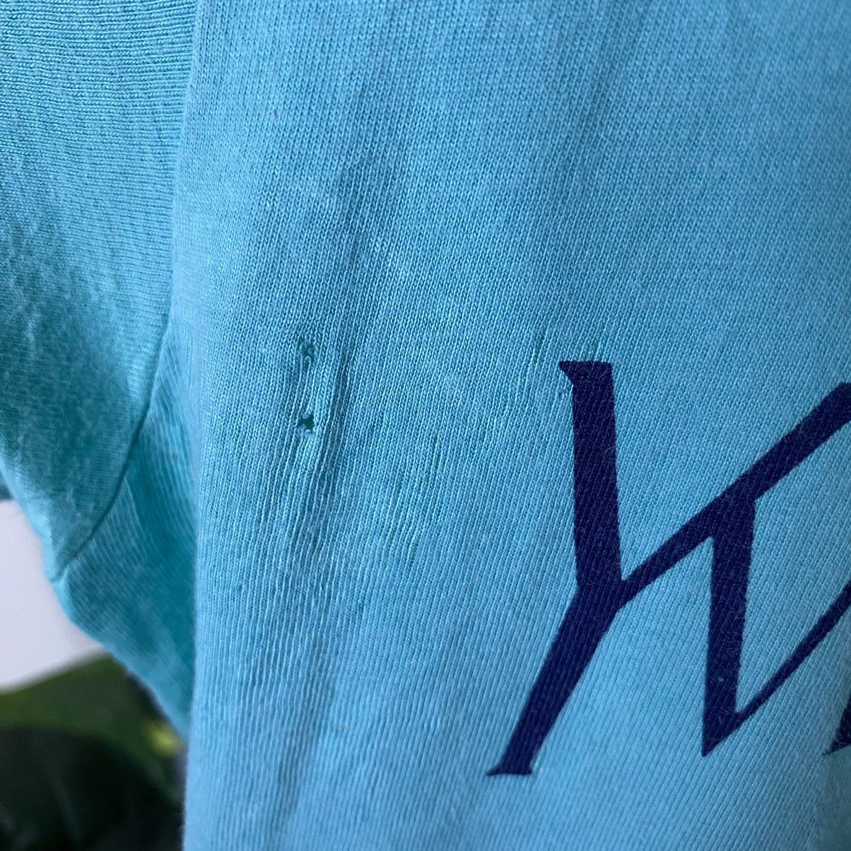 Vintage Vintage 1980s Yves Saint Laurent YSL Distressed T Shirt Size US M / EU 48-50 / 2 - 4 Thumbnail