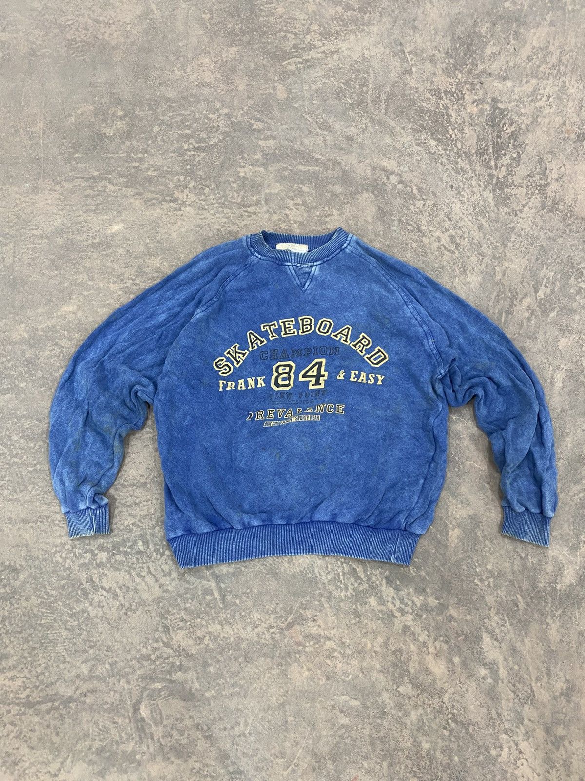 Vintage 1980s -Vintage Skateboard Dirty Sweatshirt Size US M / EU 48-50 / 2 - 1 Thumbnail