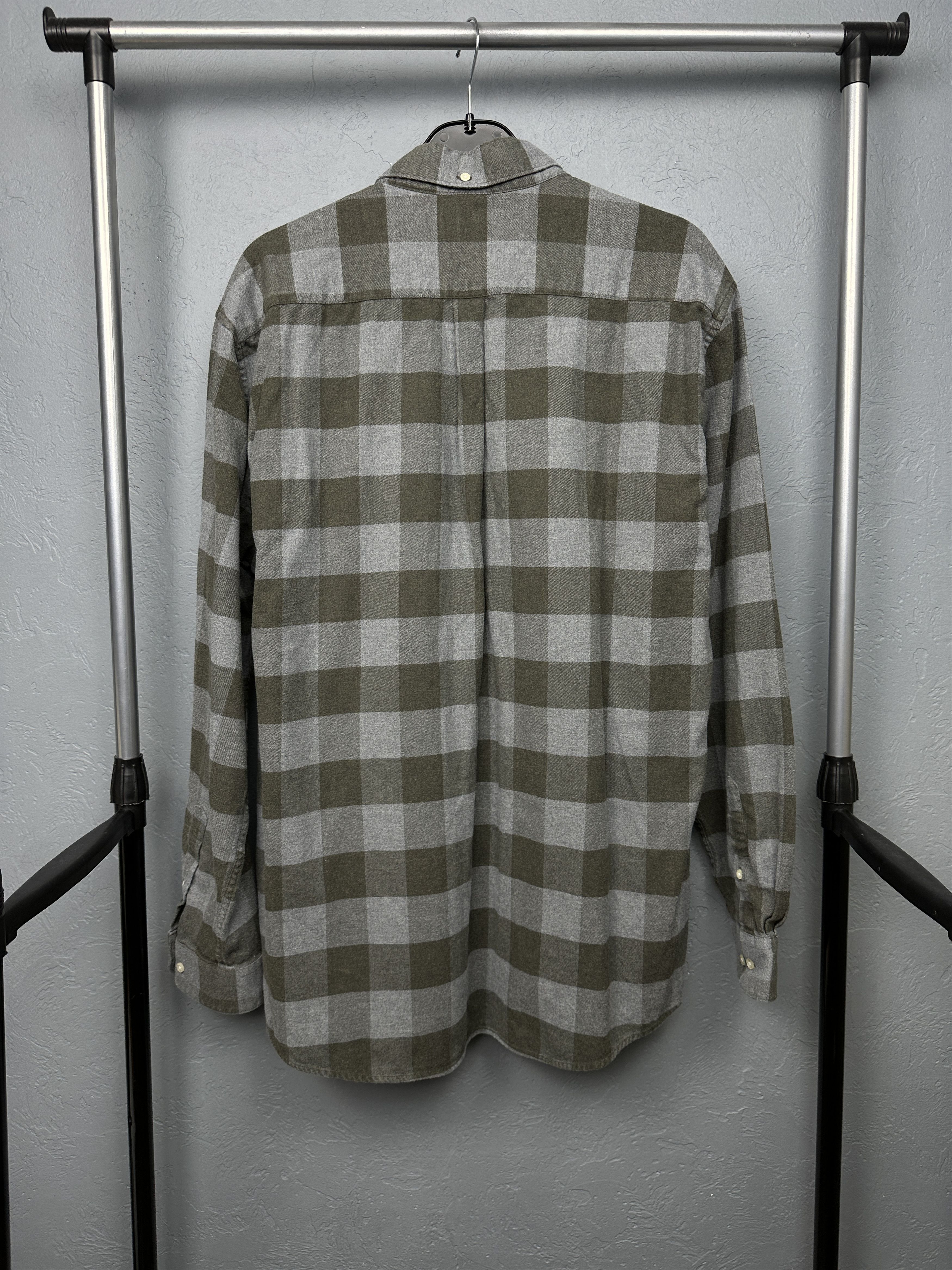 Barbour Barbour Mens Flannel Plaid Shirt Size 3XL Size US XXL / EU 58 / 5 - 7 Thumbnail