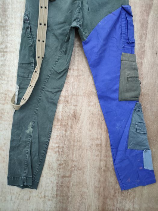 Vintage Japan custom reworked reconstruct cargo pants #46-018DLAL Size US 30 / EU 46 - 13 Thumbnail