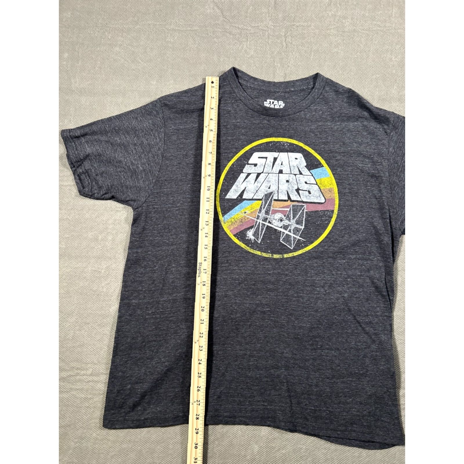 Star Wars Star Wars T-Shirt Gray XL Mens Size US XL / EU 56 / 4 - 4 Thumbnail