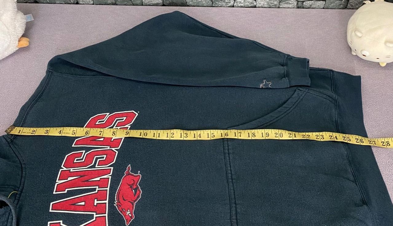 Starter Vintage Starter Arkansas Hoodies Size US XL / EU 56 / 4 - 8 Thumbnail