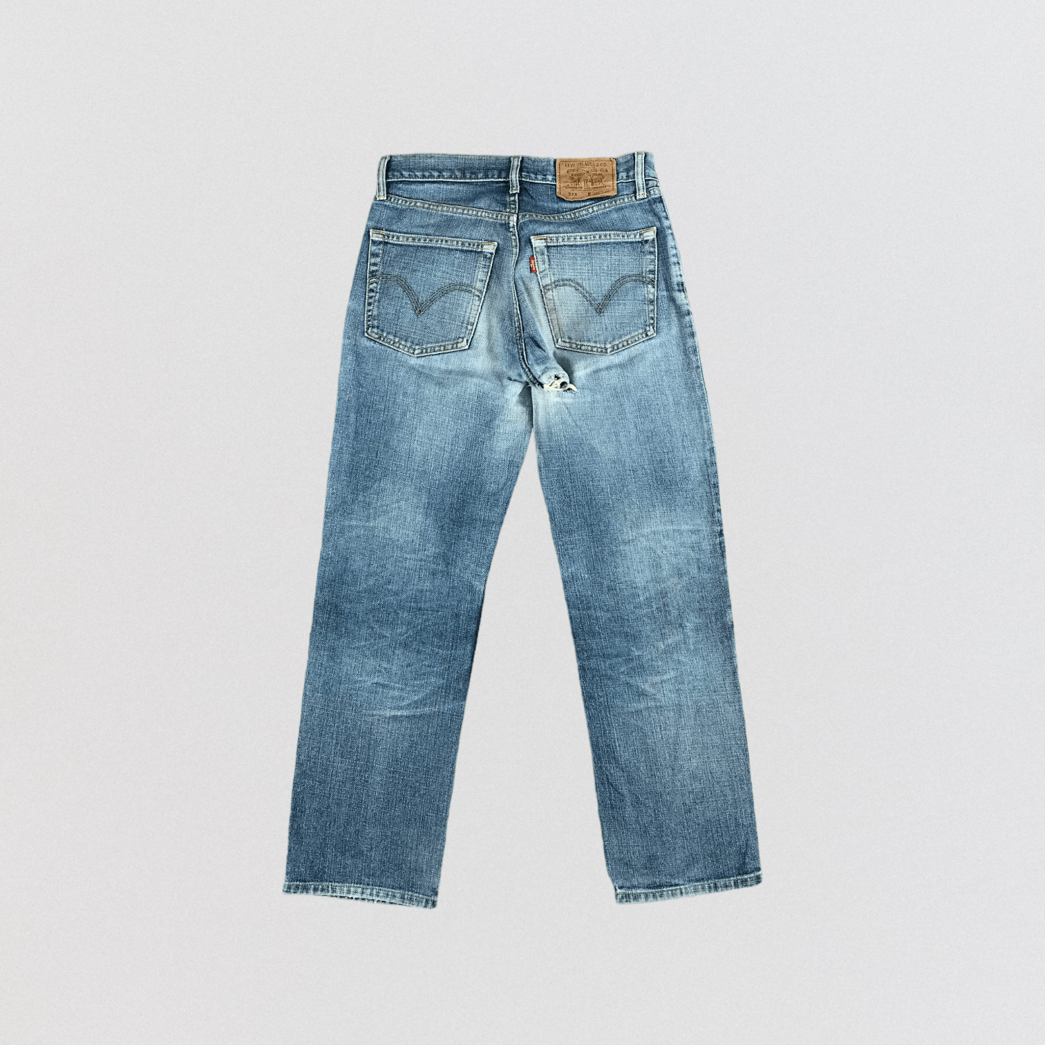 Levi's × Vintage Vintage 90s Blue Wash Levis 533 Jeans-JM2187 Size US 31 - 2 Thumbnail