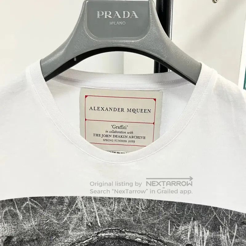 Alexander McQueen Alexander McQueen Summer Cotton Graphic T-Shirt . Size US S / EU 44-46 / 1 - 5 Thumbnail