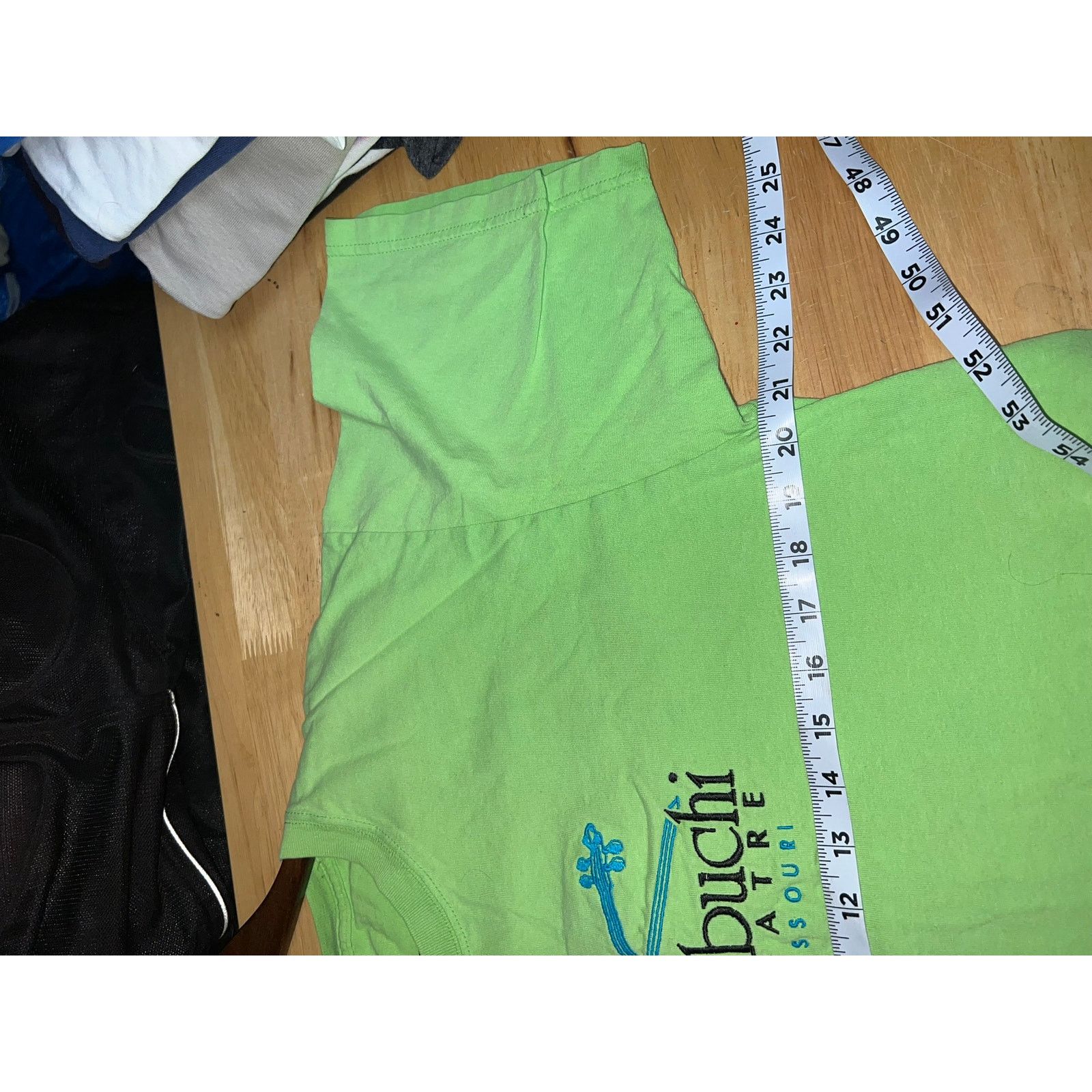 Gildan Vintage Branson Shirt Shoji Tabuchi Theatre Green Tee Large Size US L / EU 52-54 / 3 - 7 Thumbnail