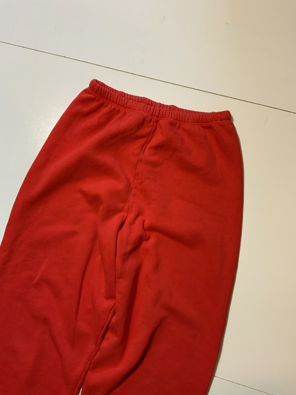 Other Red Made In USA Blank Fleece Heavyweight Jogger Sweatpants Size US 32 / EU 48 - 5 Thumbnail