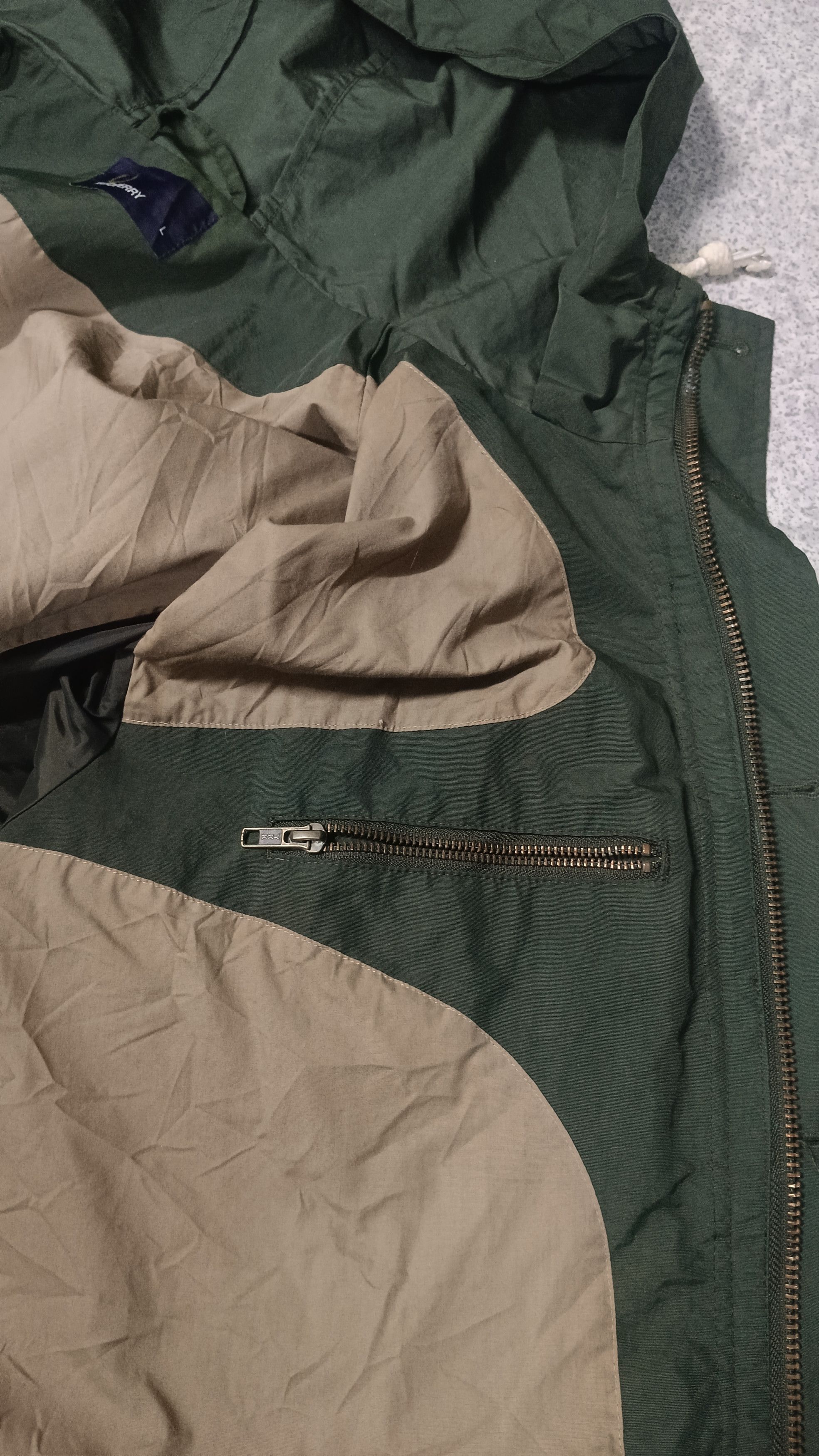 Fred Perry 💥 Fred Perry Green Army Parka Very Rare Size US L / EU 52-54 / 3 - 13 Thumbnail