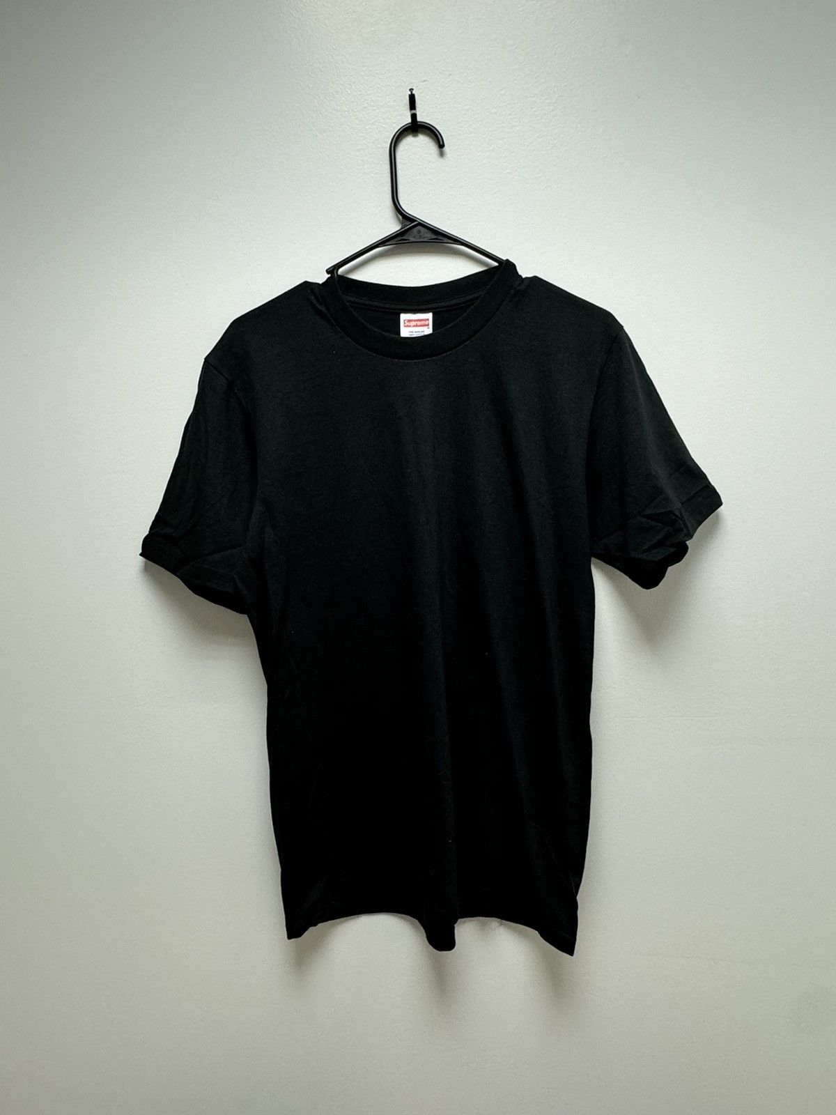 Supreme Supreme blank tee black Size US S / EU 44-46 / 1 - 1 Thumbnail