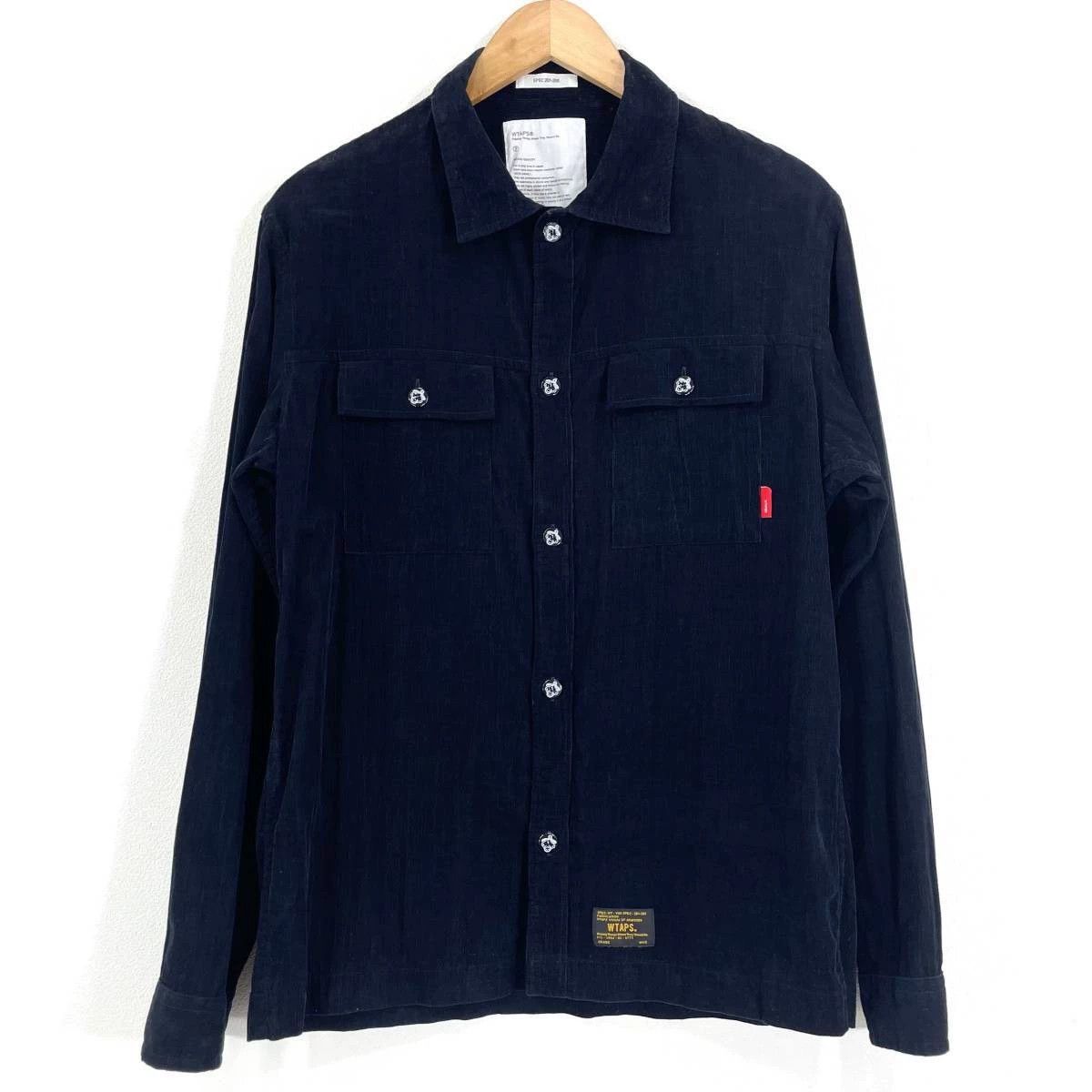 Wtaps WTAPS DECK L/S SHIRT Washed Corduroy S New Complete Size US S / EU 44-46 / 1 - 1 Thumbnail