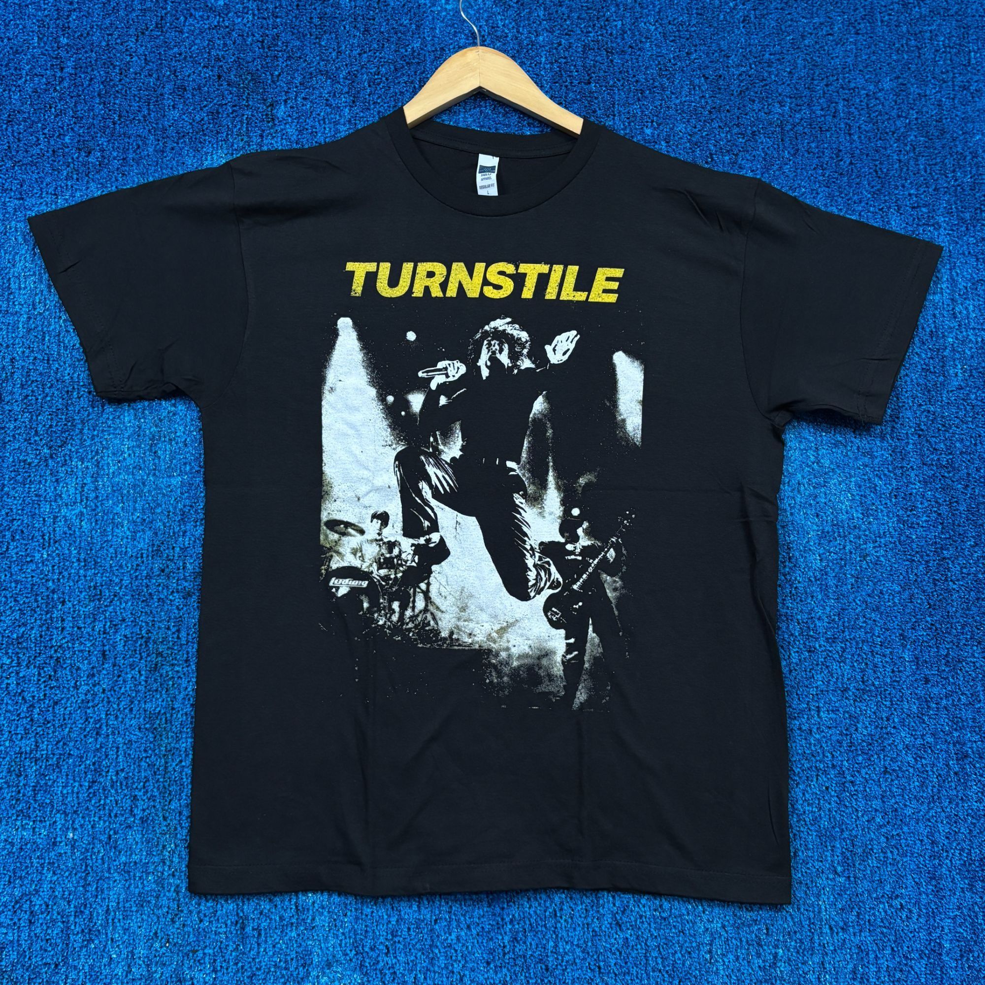 Band Tees Turnstile Live Performance Poster Hardcore Punk Band Tee L Size US L / EU 52-54 / 3 - 1 Thumbnail
