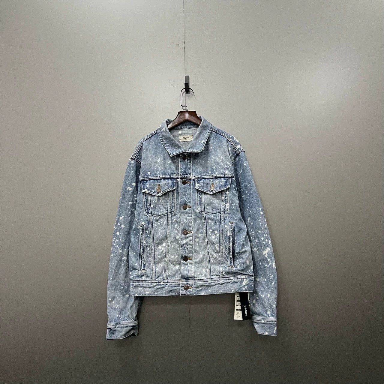 Celine × Hedi Slimane Celine SS19 Christian Marclay Comic Denim