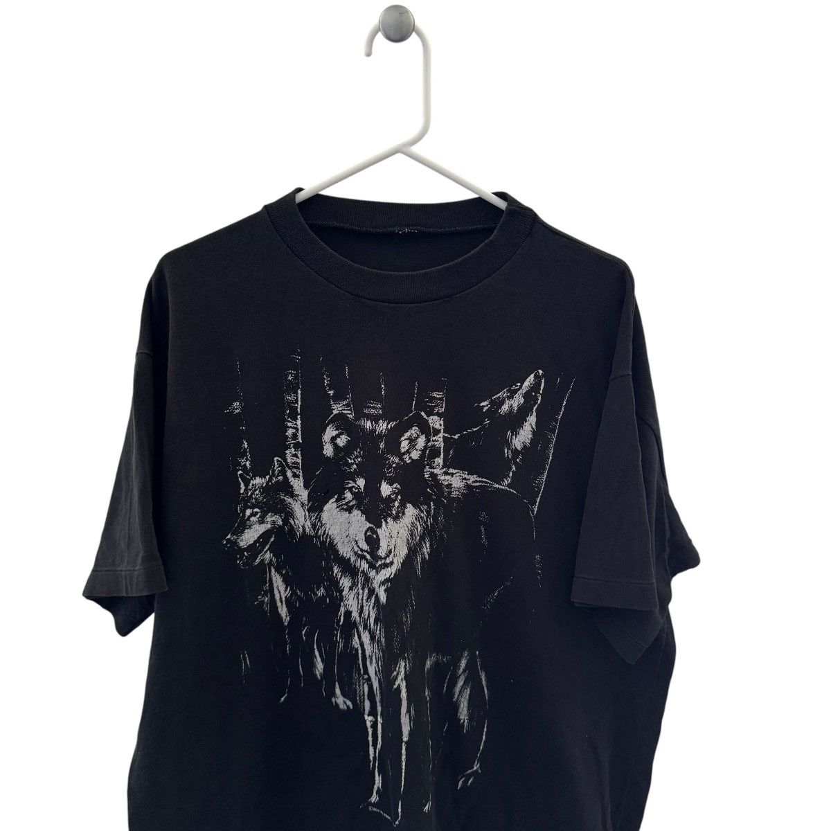 Vintage vintage single stitch wolf graphic t shirt Size US L / EU 52-54 / 3 - 1 Thumbnail