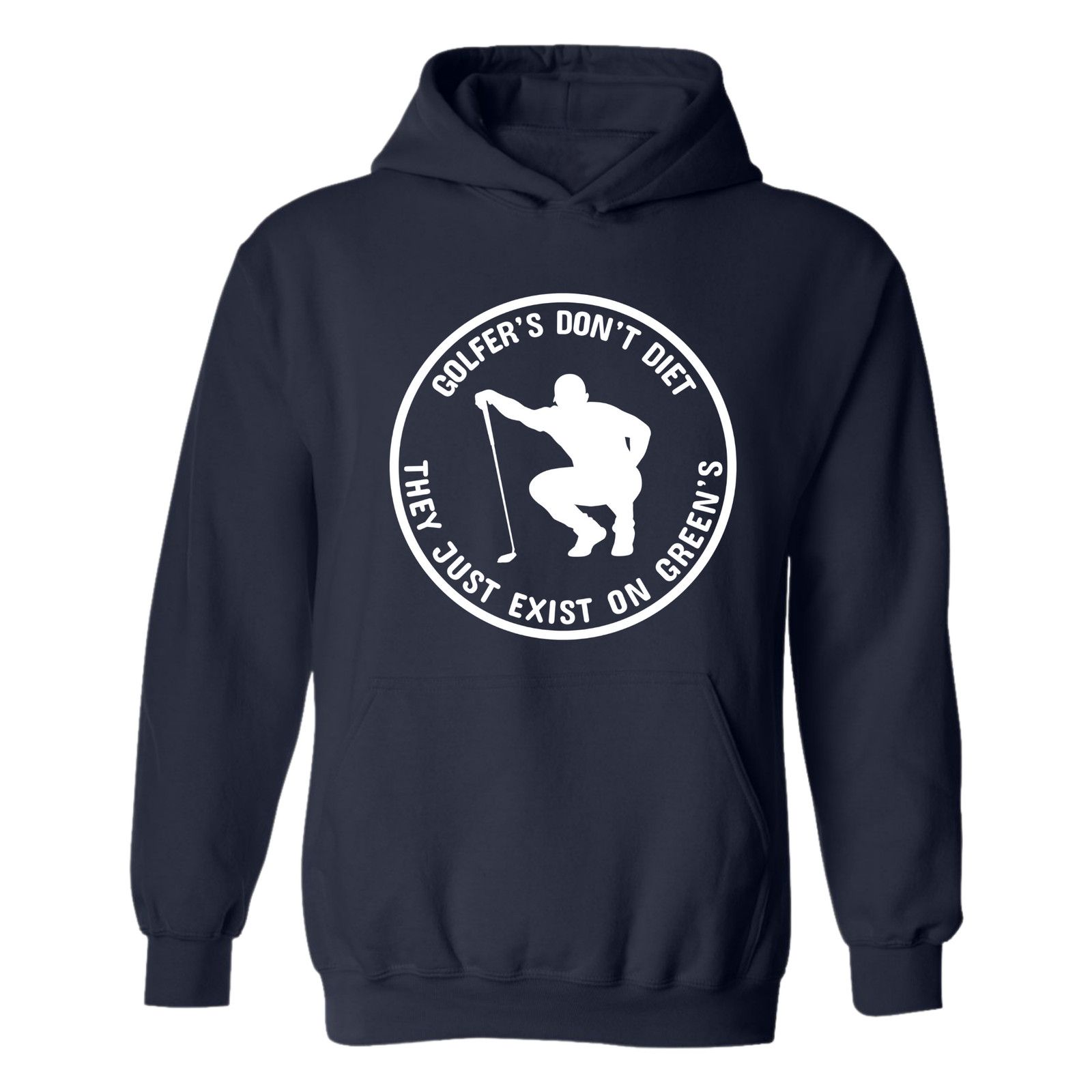 & Other Stories Golf Hoodie Golfers Don't Diet Funny Man Golfer Sweatshirt Size US L / EU 52-54 / 3 - 14 Thumbnail