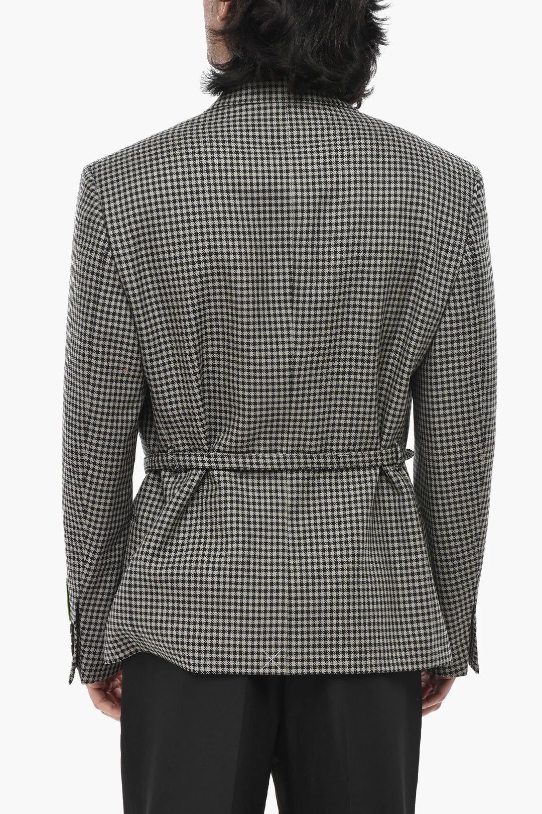 Off-White og1mm0426 Virgin Wool Blazer in Beige Size US M / EU 48-50 / 2 - 2 Thumbnail