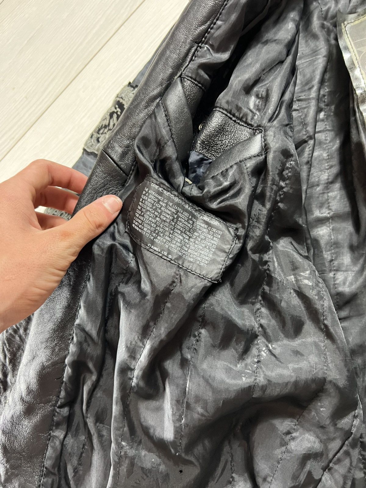 Avirex VTG Avirex Avant-Garde If Six Was Nine Style Leather Jacket Size US M / EU 48-50 / 2 - 10 Thumbnail