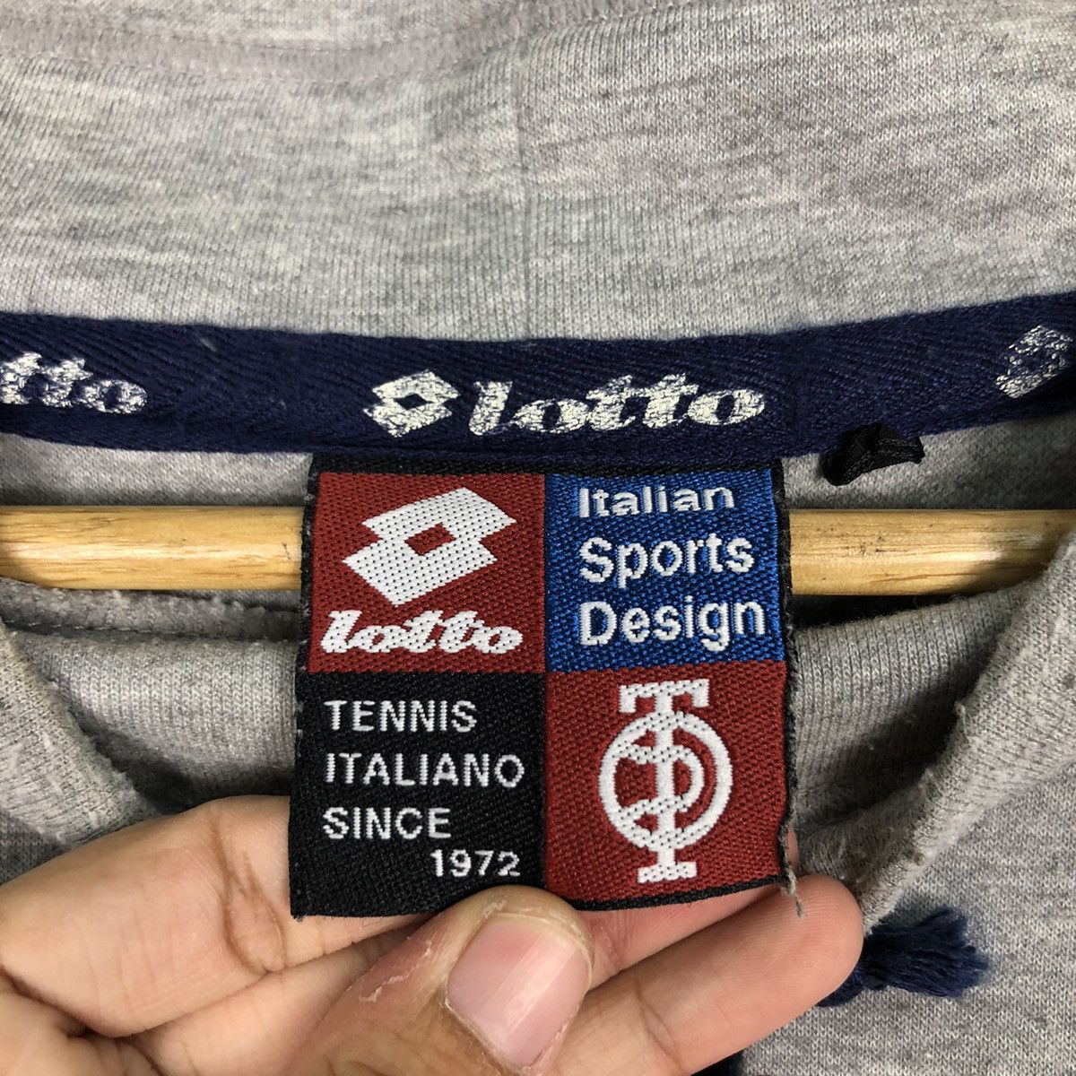 Lotto Sport × Vintage Lotto Vintage Jumper Sweatshirt Streetwear Large Size US L / EU 52-54 / 3 - 11 Thumbnail