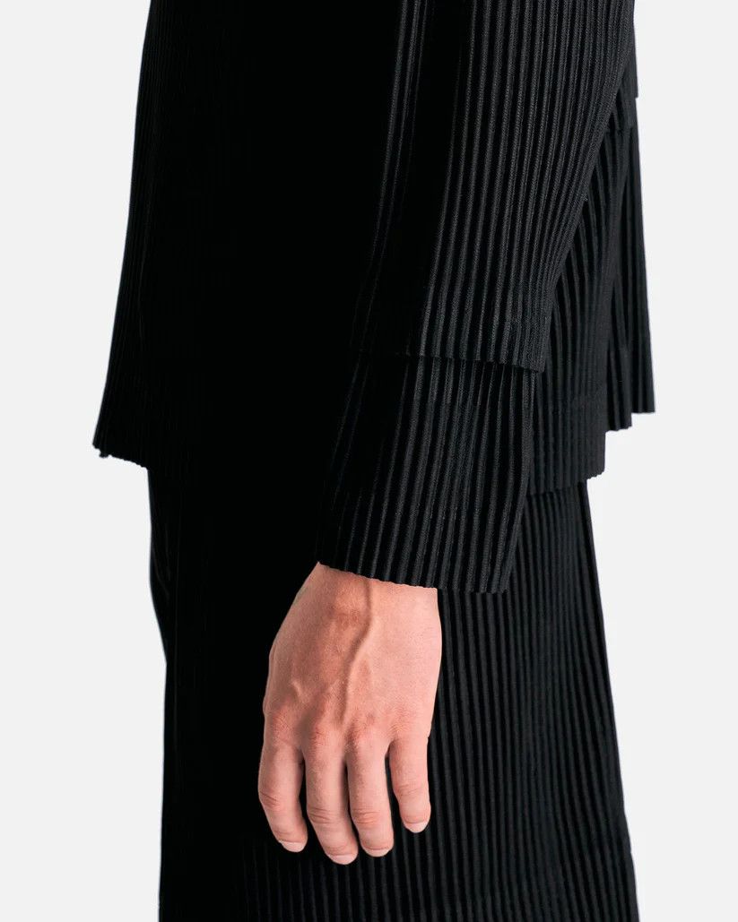 Homme Plisse Issey Miyake o1s1v1r1oon0925 Cargo Jacket in Black Size US L / EU 52-54 / 3 - 7 Thumbnail