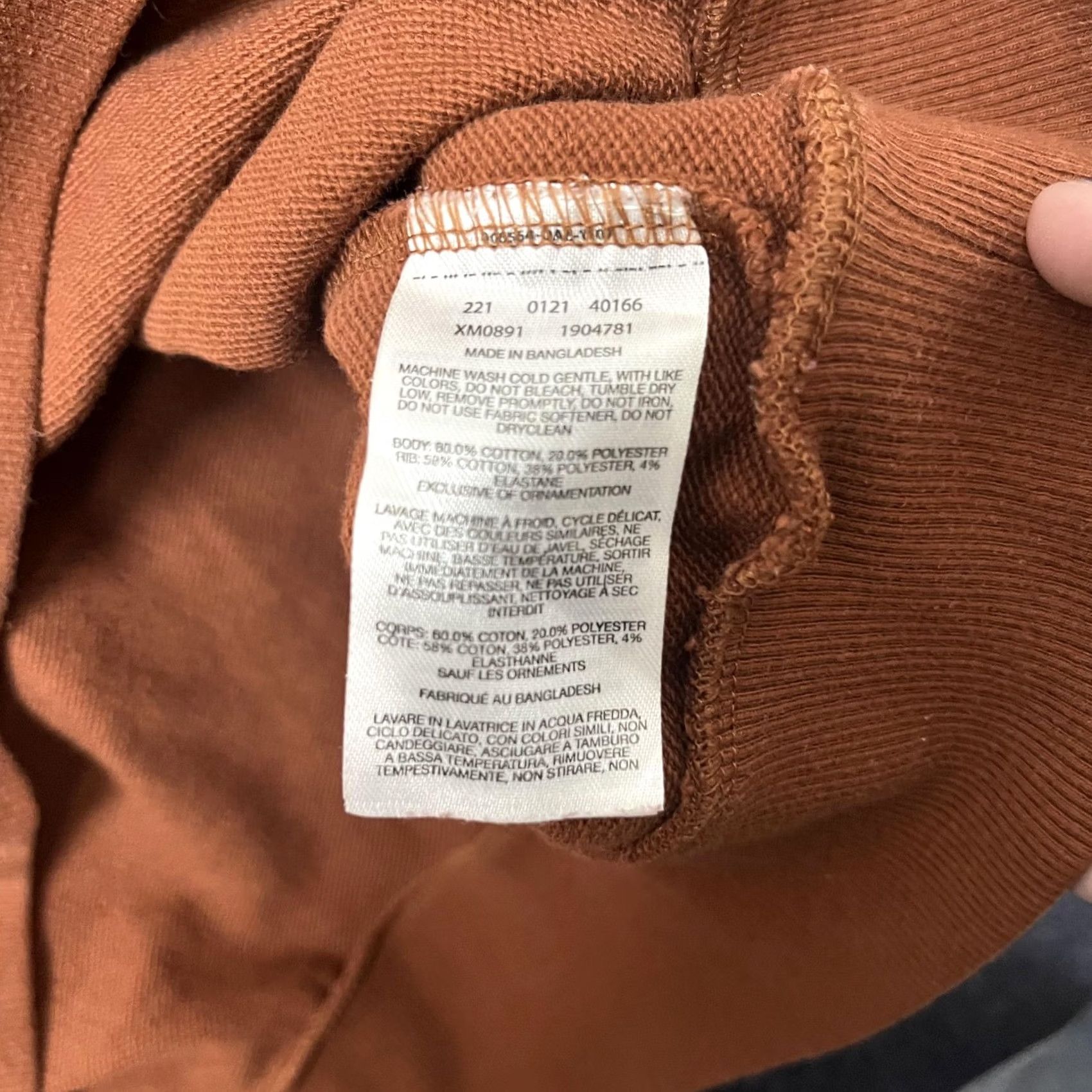 Logo 7 VINTAGE Columbia Sweatshirt Mens Medium Orange Raglan Crewneck Logo Graphic Print Pullover Crew Neck Fleece Cotton Polyester Mens Size US M / EU 48-50 / 2 - 3 Thumbnail