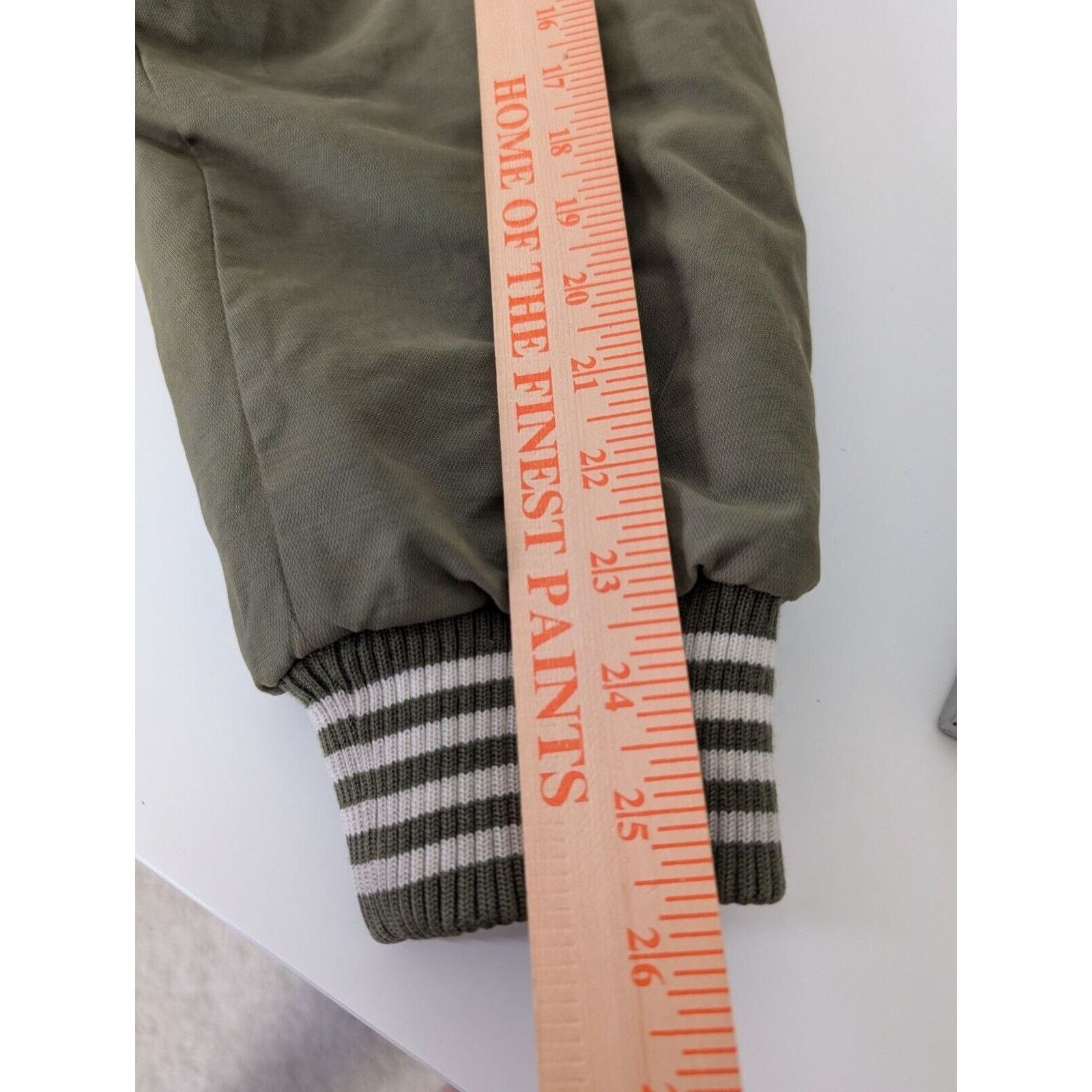 Designer Ecko Unltd 1972 Bomber Jacket Mens Size 2XL Green Spellout Size US XXL / EU 58 / 5 - 14 Thumbnail