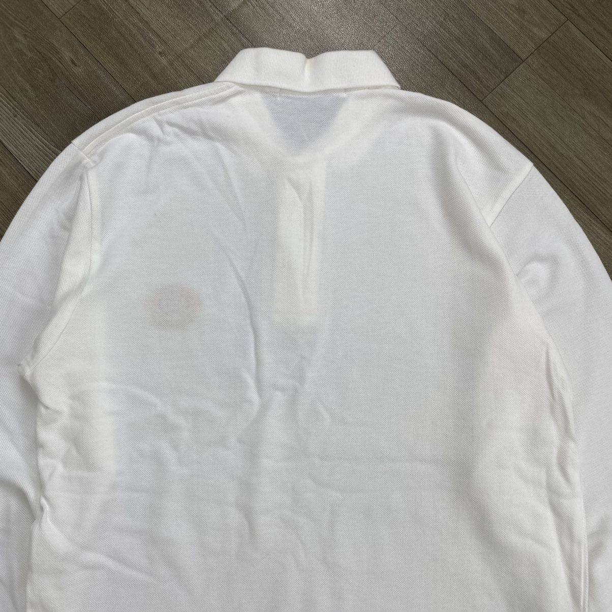 Burberry Vintage Burberrys London Nova Check White Long Polo Shirt Size US M / EU 48-50 / 2 - 10 Thumbnail