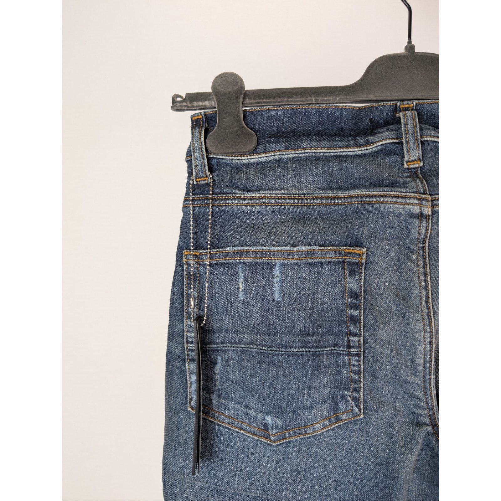 Amiri o1rshd1 Q:2 / Bandana MX1 Denim Jeans in Deep Classic Size US 30 / EU 46 - 14 Thumbnail