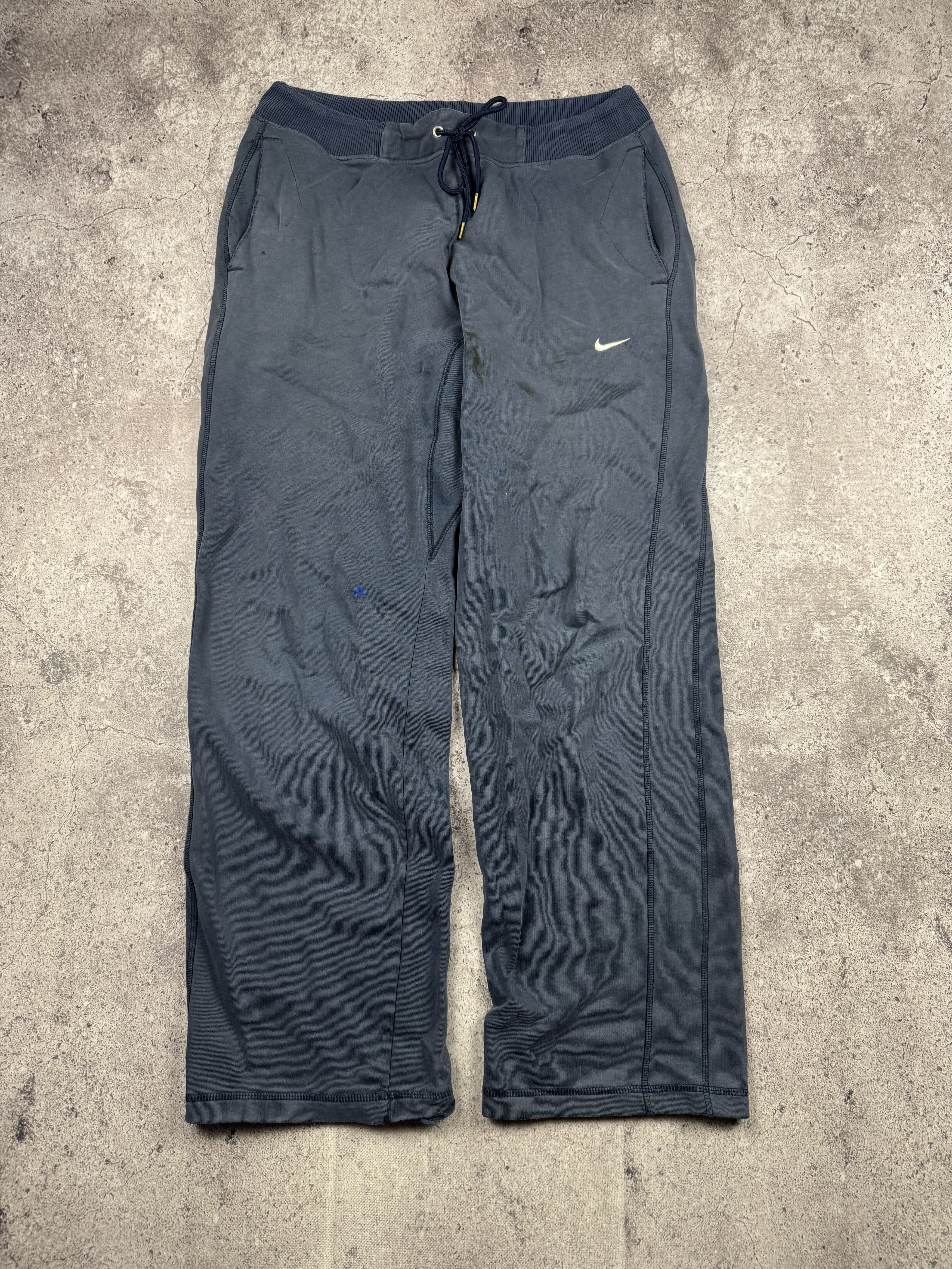 Nike × Vintage Vintage Nike Baggy Distressed Trackpants Rare Japan L Size US 34 / EU 50 - 1 Thumbnail