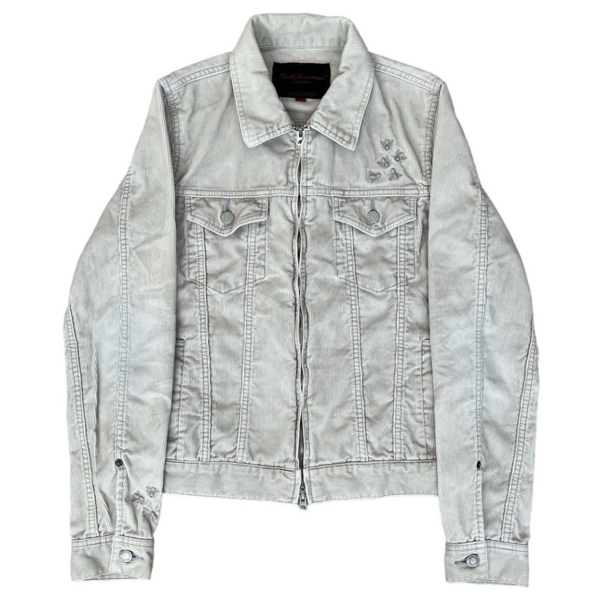 Undercover AW06 Undercover Guruguru White Corduroy Bug/Insect Jacket Size US M / EU 48-50 / 2 - 1 Thumbnail
