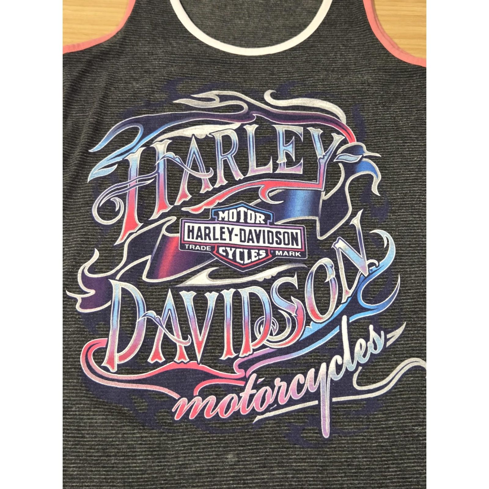 Harley Davidson Harley-Davidson Tank Top Womens Medium Tombstone Arizona 2019 Graphic Shirt Sleeveless Tunic Gray Size M / US 6-8 / IT 42-44 - 2 Thumbnail