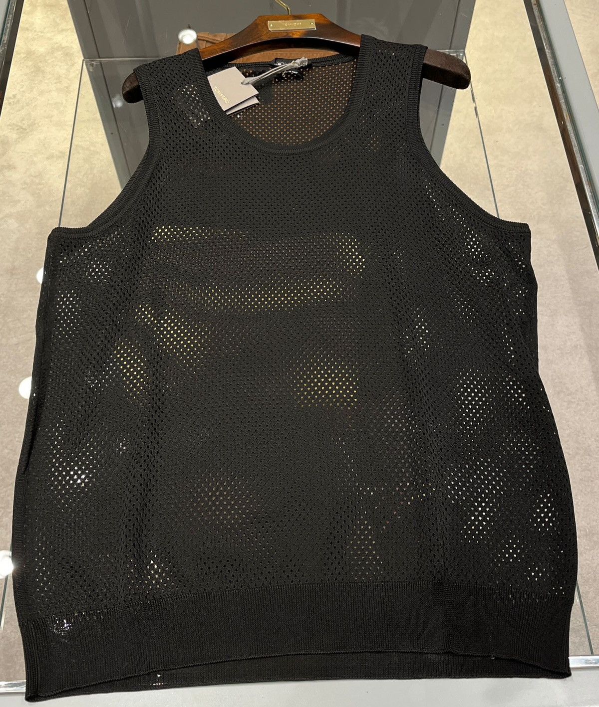Tom Ford o1loc1c0724 Tank Top in Black Size US M / EU 48-50 / 2 - 1 Thumbnail