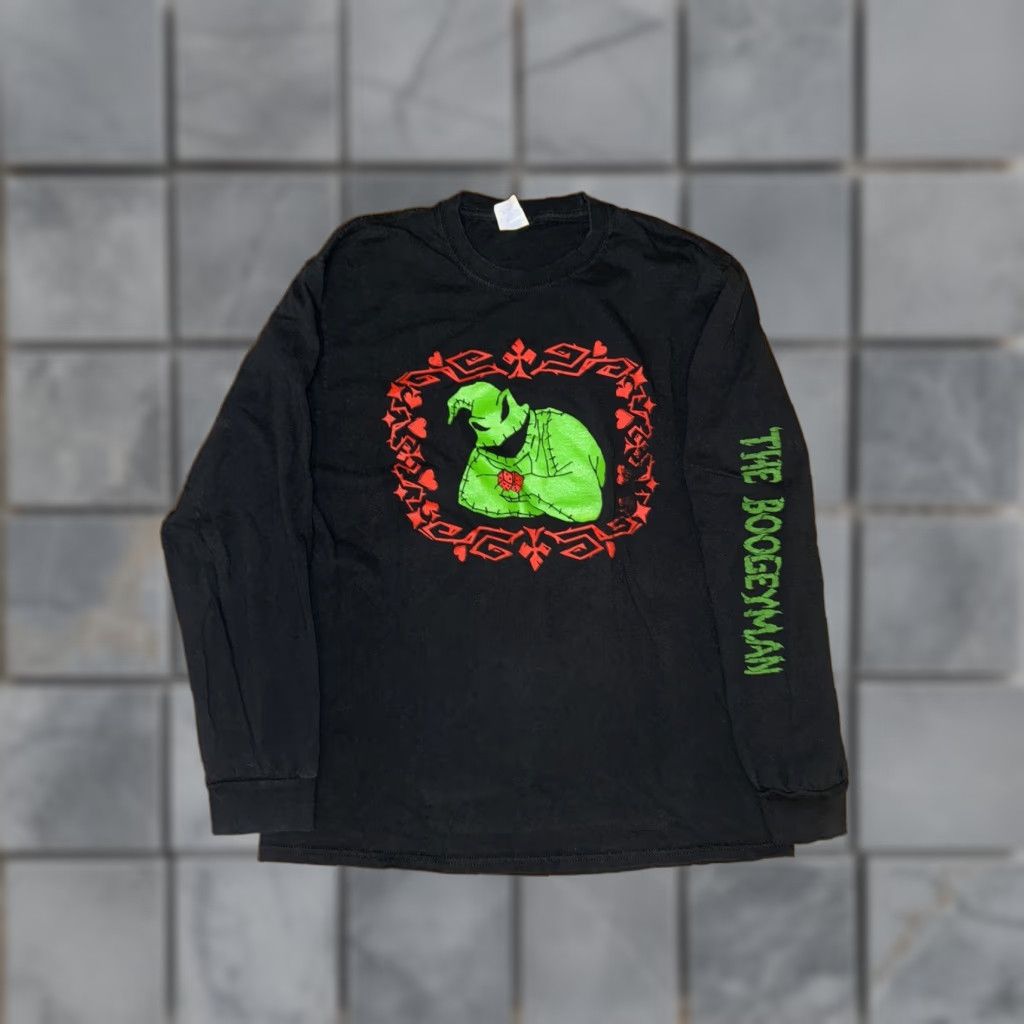 Vintage VINTAGE Oogie Boogie Long Sleeve T-Shirt Black L Mens Size US L / EU 52-54 / 3 - 1 Thumbnail