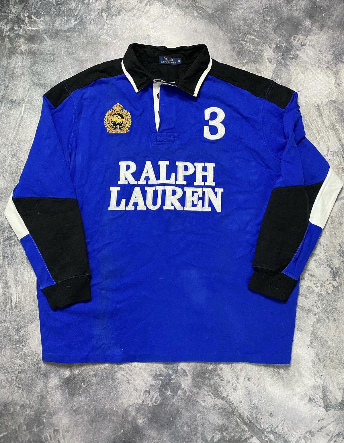 Polo Ralph Lauren × Vintage Vintage Rugby Polo Ralph Lauren size XXXL rare Size US XXL / EU 58 / 5 - 1 Thumbnail