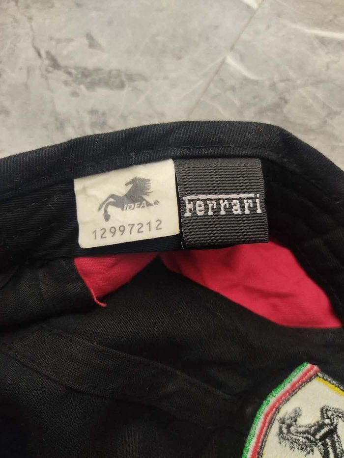 Ferrari Vintage Ferrari Cap Hat Size ONE SIZE - 6 Thumbnail