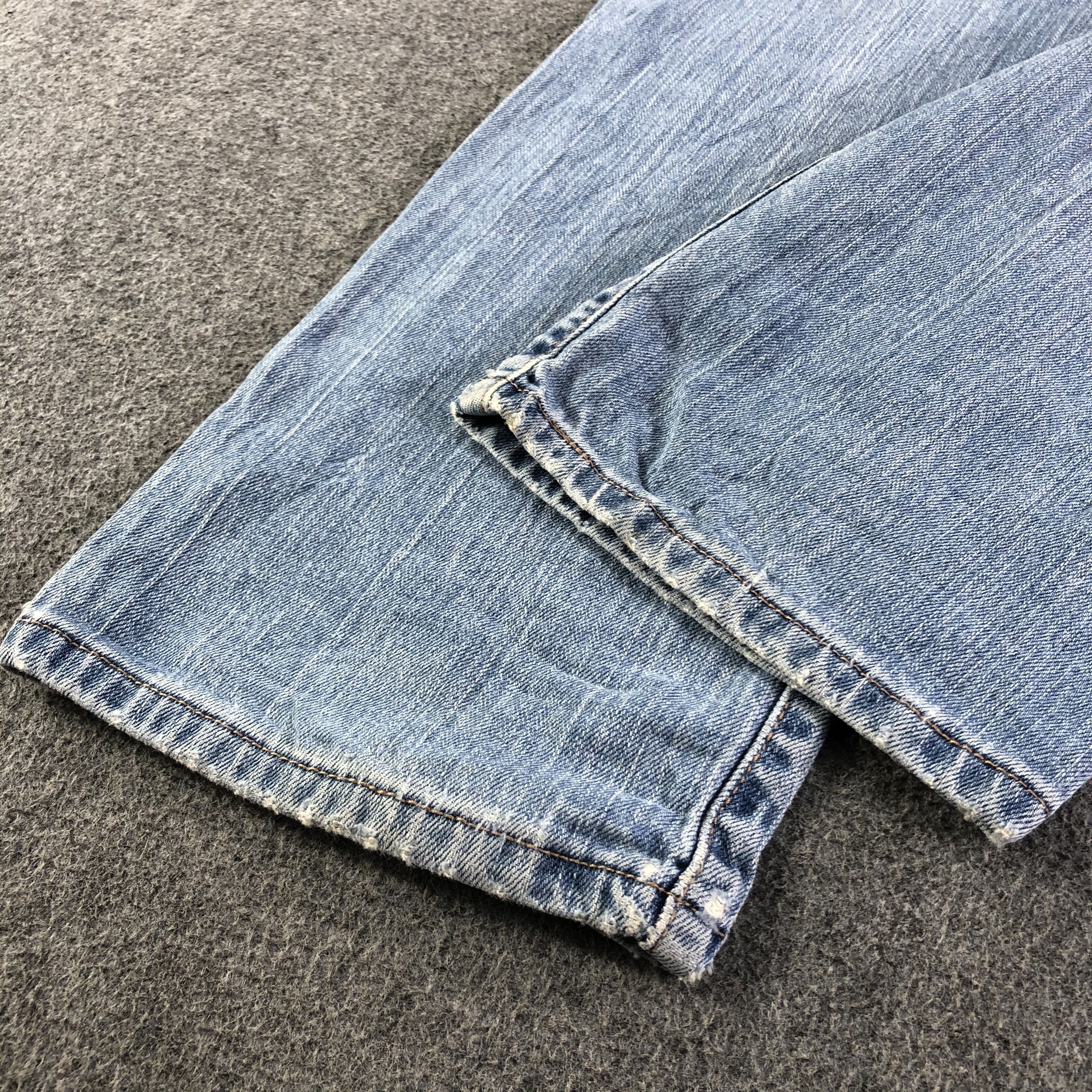 Levi's Vintage 90s Blue Wash Levis 505 Jeans-J3147 Size US 37 - 6 Thumbnail