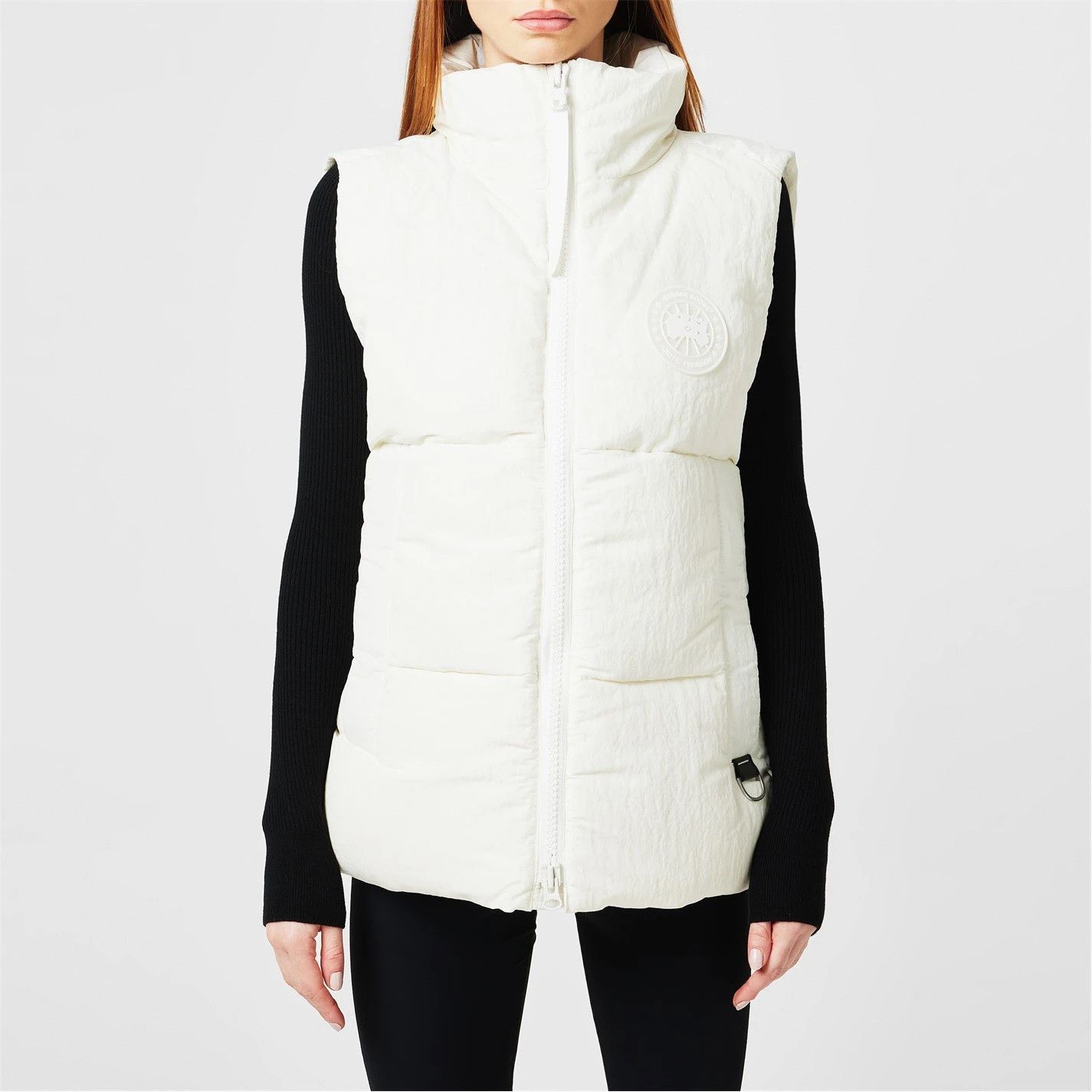 Canada Goose Everett Vest White Women's Size S Logo