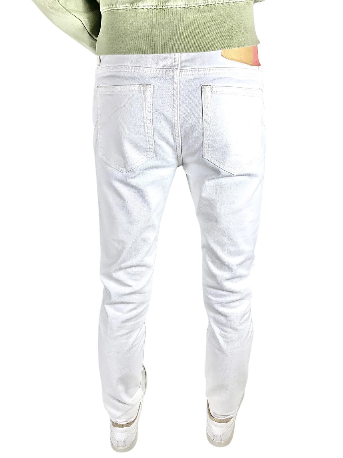Acne Studios Acne Studios Bla Konst North White Denim Jeans Size US 33 - 2 Thumbnail