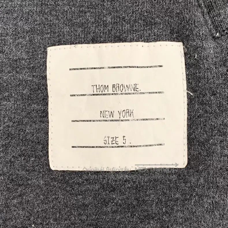 Thom Browne Thom Browne Dark gray hoodie Size US XXL / EU 58 / 5 - 5 Thumbnail