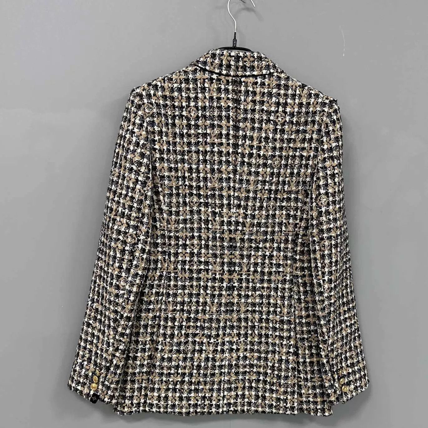 Louis Vuitton LV tweed monogram all over blazer 99 new 36 Size XS / US 0-2 / IT 36-38 - 3 Thumbnail