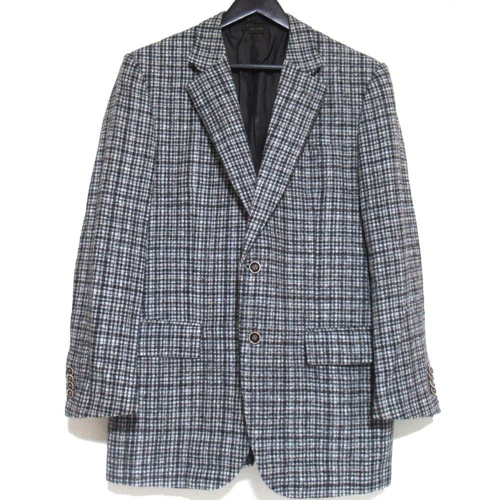 Other Zegna Ermenegildo Zegna COUTURE Alpaca Check Tailored Jacket Textile Outerwear DUTY FREE for USA Size ONE SIZE - 1 Thumbnail