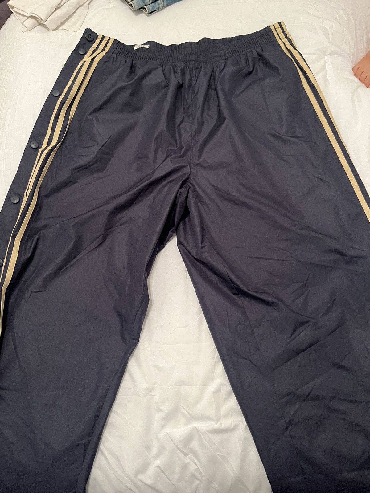 Adidas Navy adidas baggy track pants Size US 38 / EU 54 - 1 Thumbnail