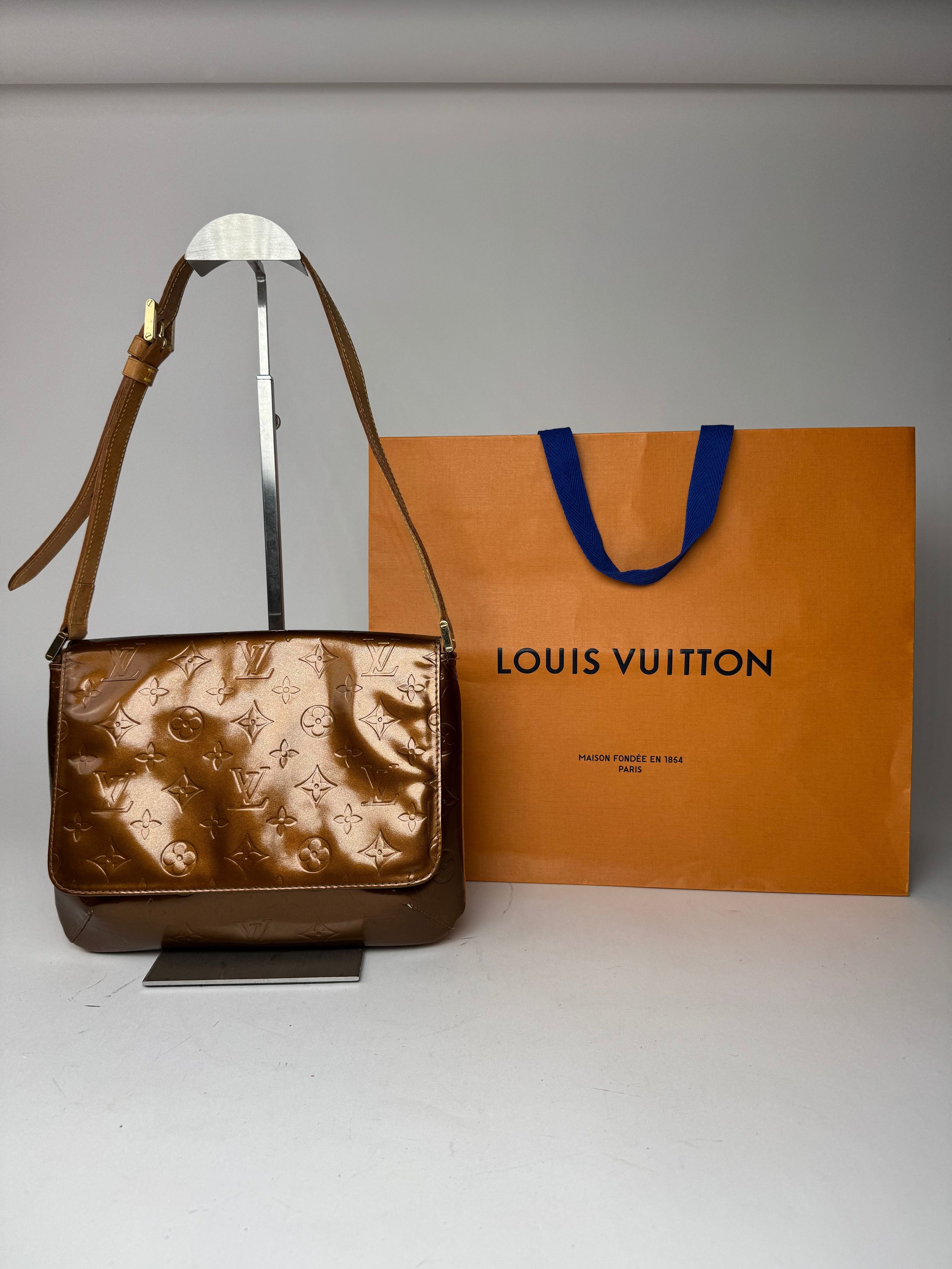 Louis Vuitton Vintage Vernis Leather Bag Brown Size ONE SIZE - 1 Thumbnail