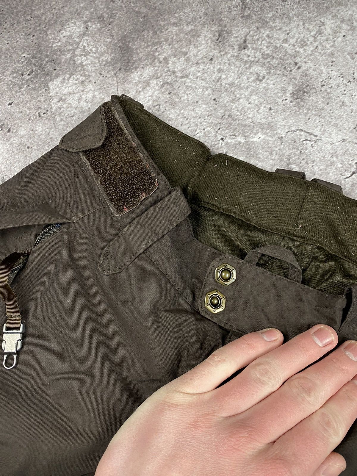 The North Face × Vintage Rare! 90’s Vintage Brown THE NORTH FACE Ski Pants Hype Size 32" / US 10 / IT 46 - 9 Thumbnail