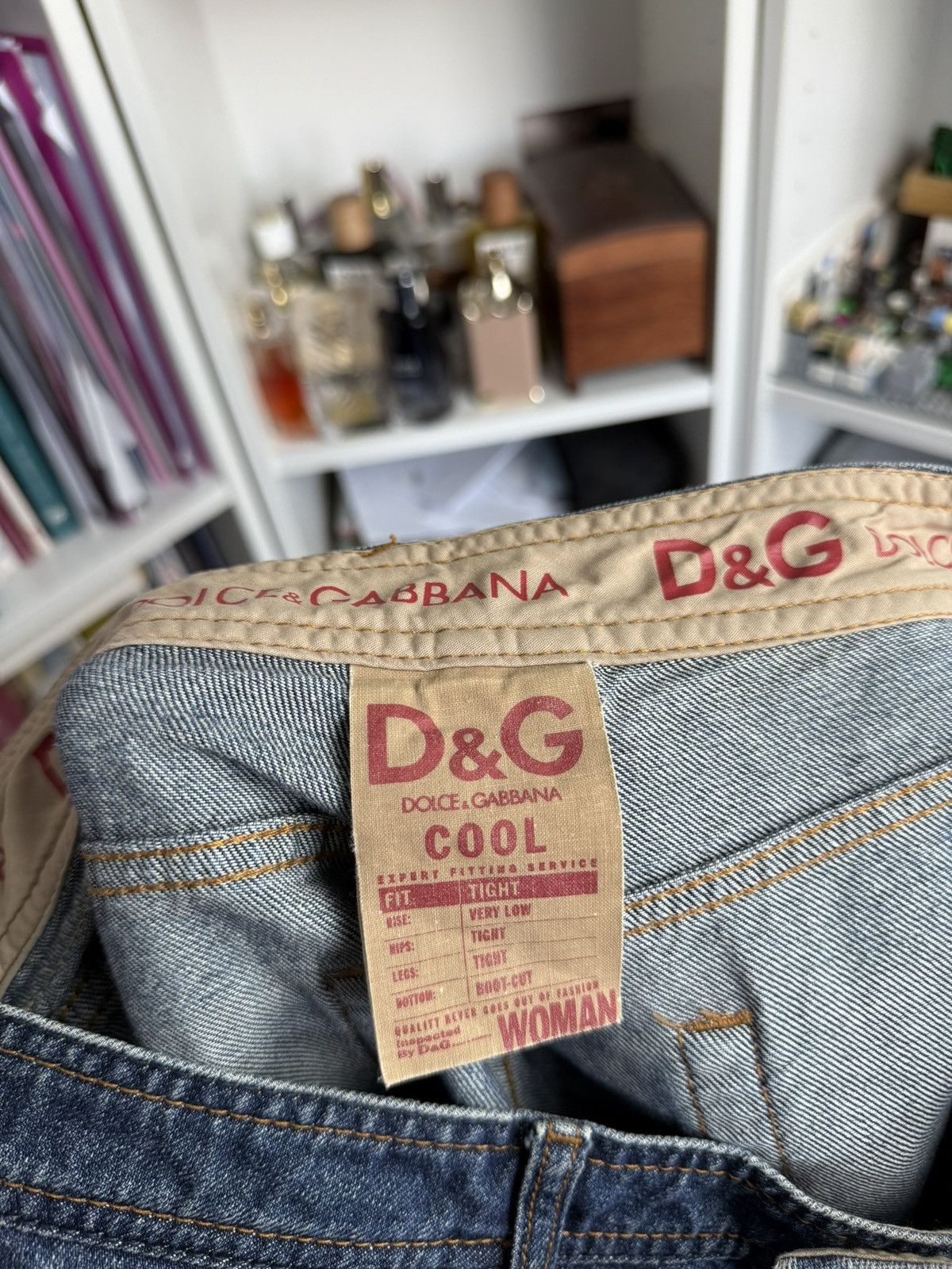 Designer × Dolce & Gabbana Vintage y2k Dolce & Gabbana flared denim pants 26 avantgarde Size 26" / US 2 / IT 38 - 9 Thumbnail