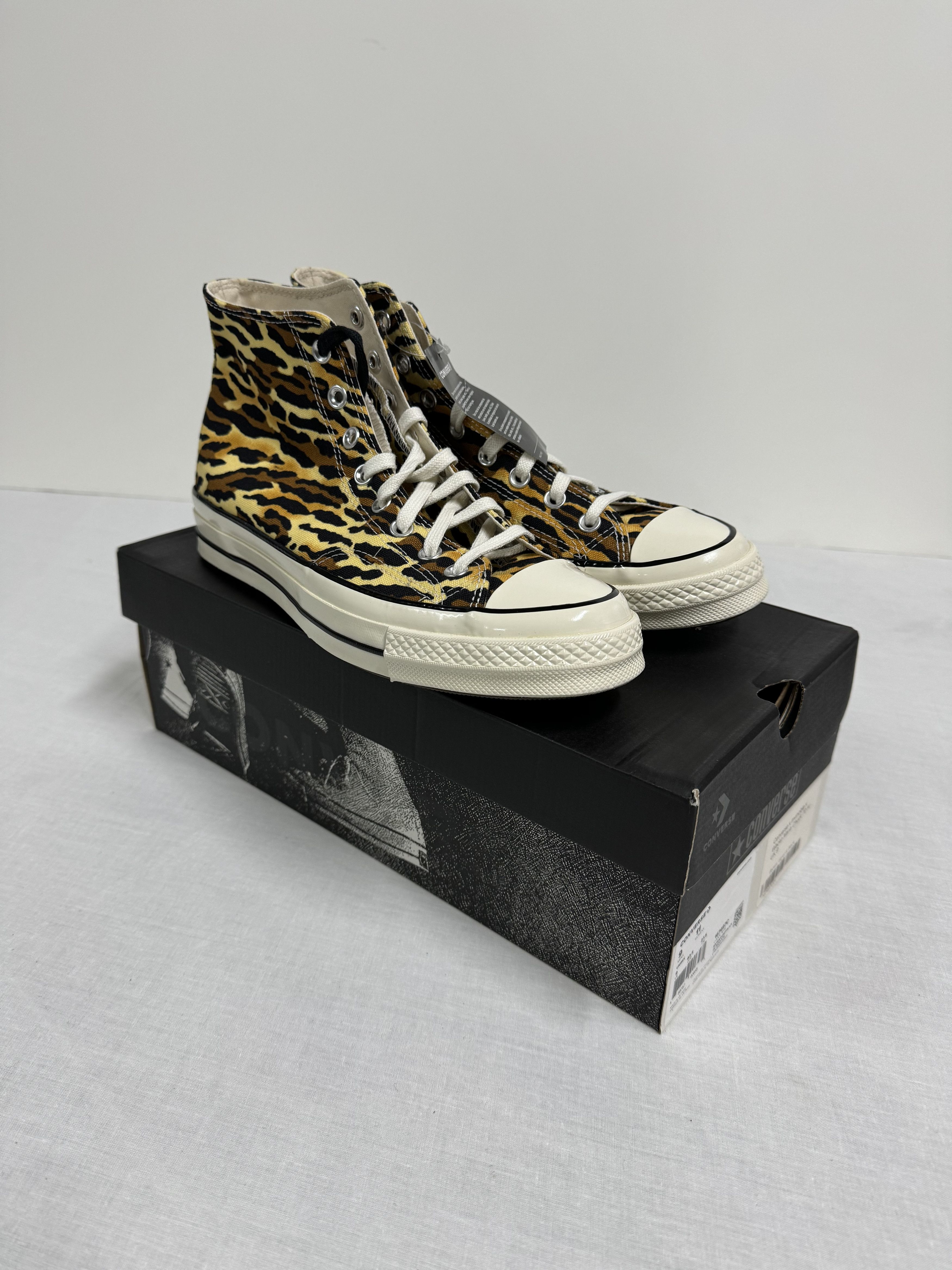 Wacko Maria Converse Invincible Wacko Maria JP Hi Leopard US9 2019 NEW |  Grailed