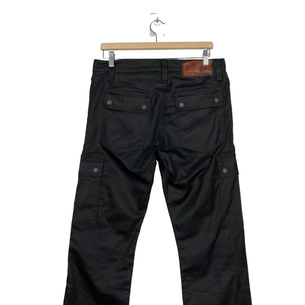 Hysteric Glamour 🔥VINTAGE BIKER PANTS WAXED DESIGN BACK NUMBER Size US 34 / EU 50 - 12 Thumbnail