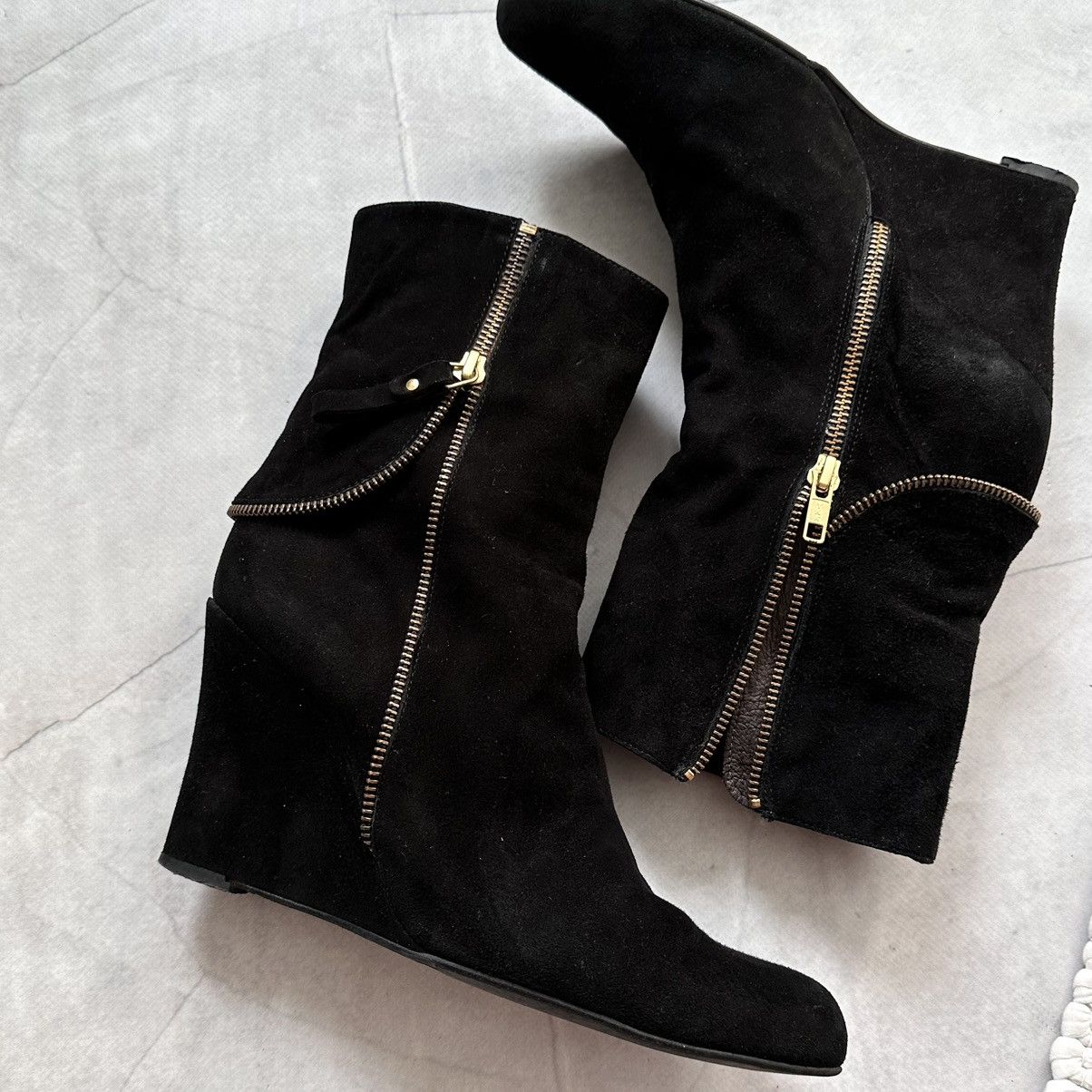 Isabel Marant Zipper Isabel Marant Vibe Bekett Wedge Giuseppe Sneakers Size US 11 / IT 41 - 2 Thumbnail