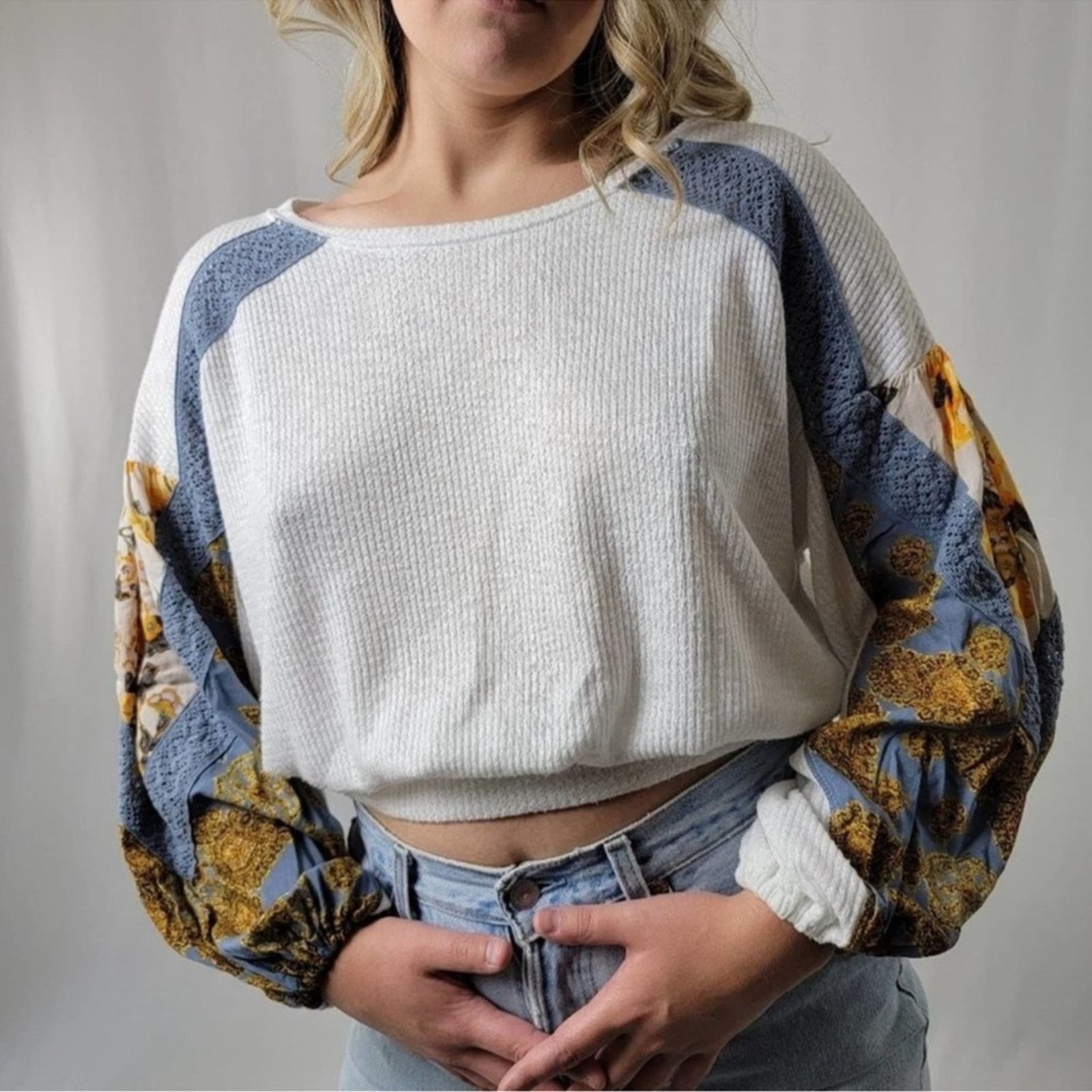Free People Free People Casual Clash Thermal Top Size XS / US 0-2 / IT 36-38 - 7 Thumbnail