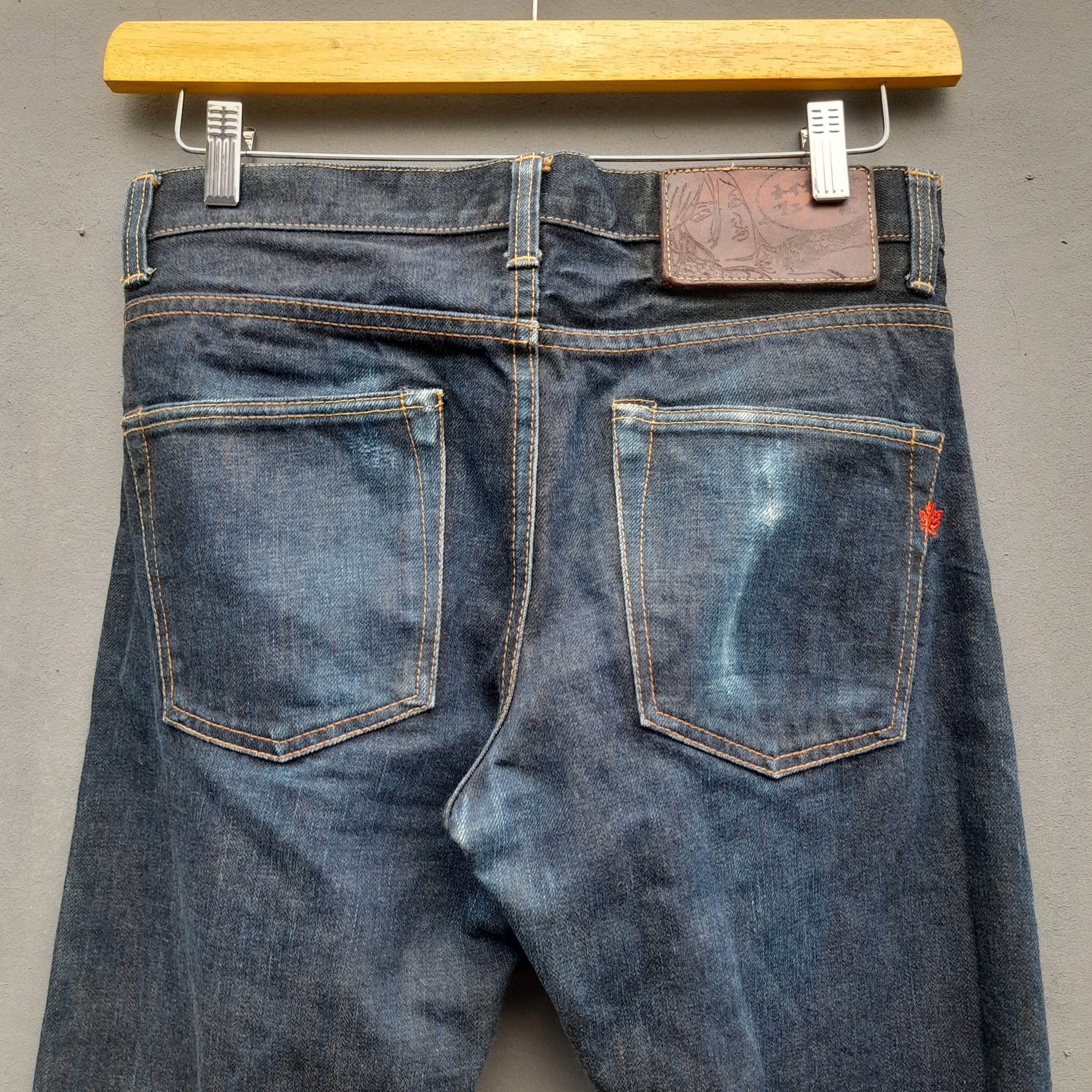 Japanese Brand Naked & Famous denim “Kogare Kakishibu” selvedge x Alvin Lee Size US 30 / EU 46 - 8 Thumbnail